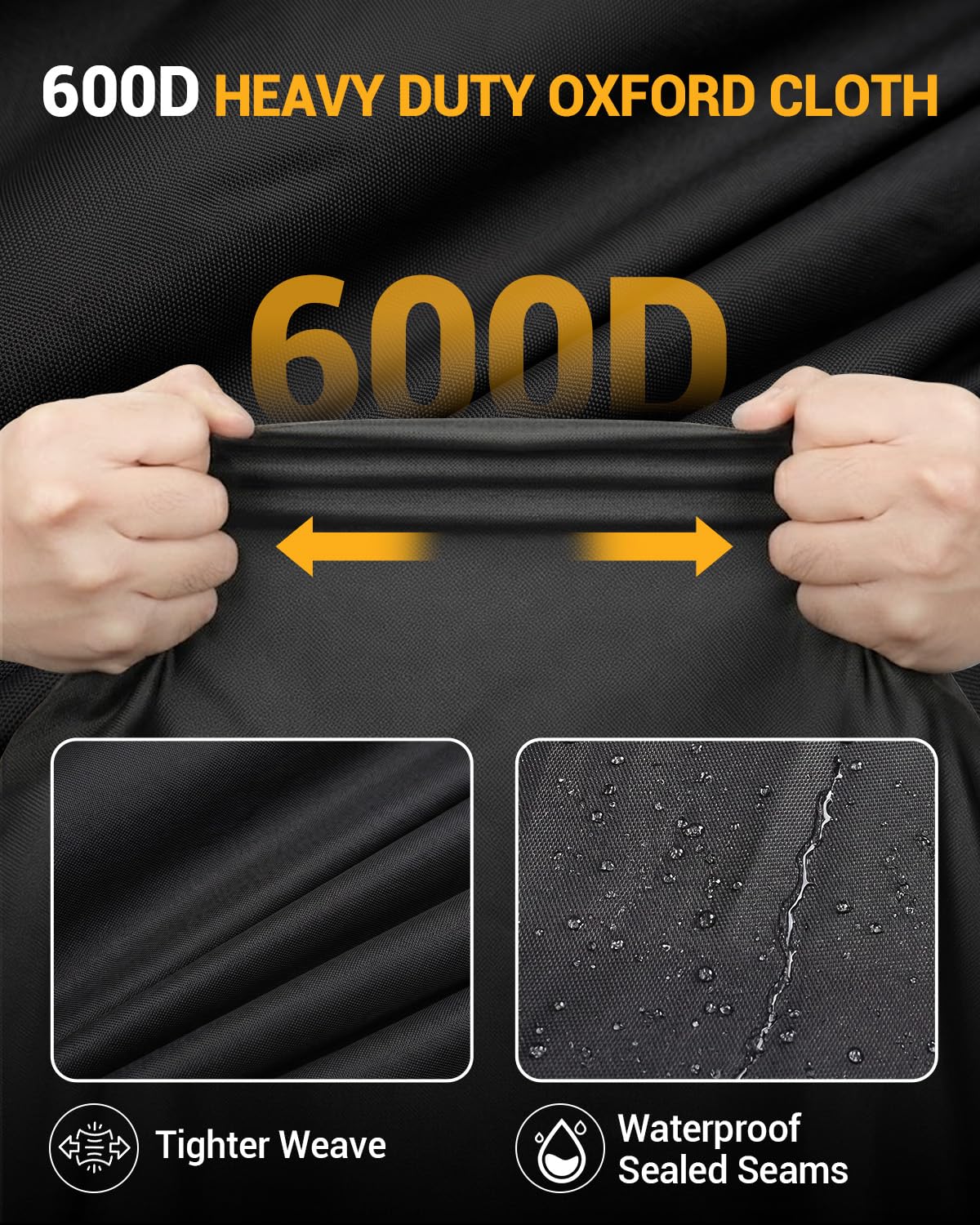 600D Serie Funda para 3 bicicletas Autocaravanas