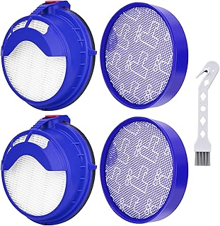 DC25 Filter Replacement for Dyson DC25 Animal Ball Vacuum, 2 Pre-Motor Filters & 2 Post Motor HEPA Filters, Part 919171-02 & 916188-06