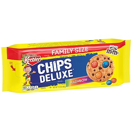 Amazon.com: Keebler Chips Deluxe, Cookies, Rainbow, with ...