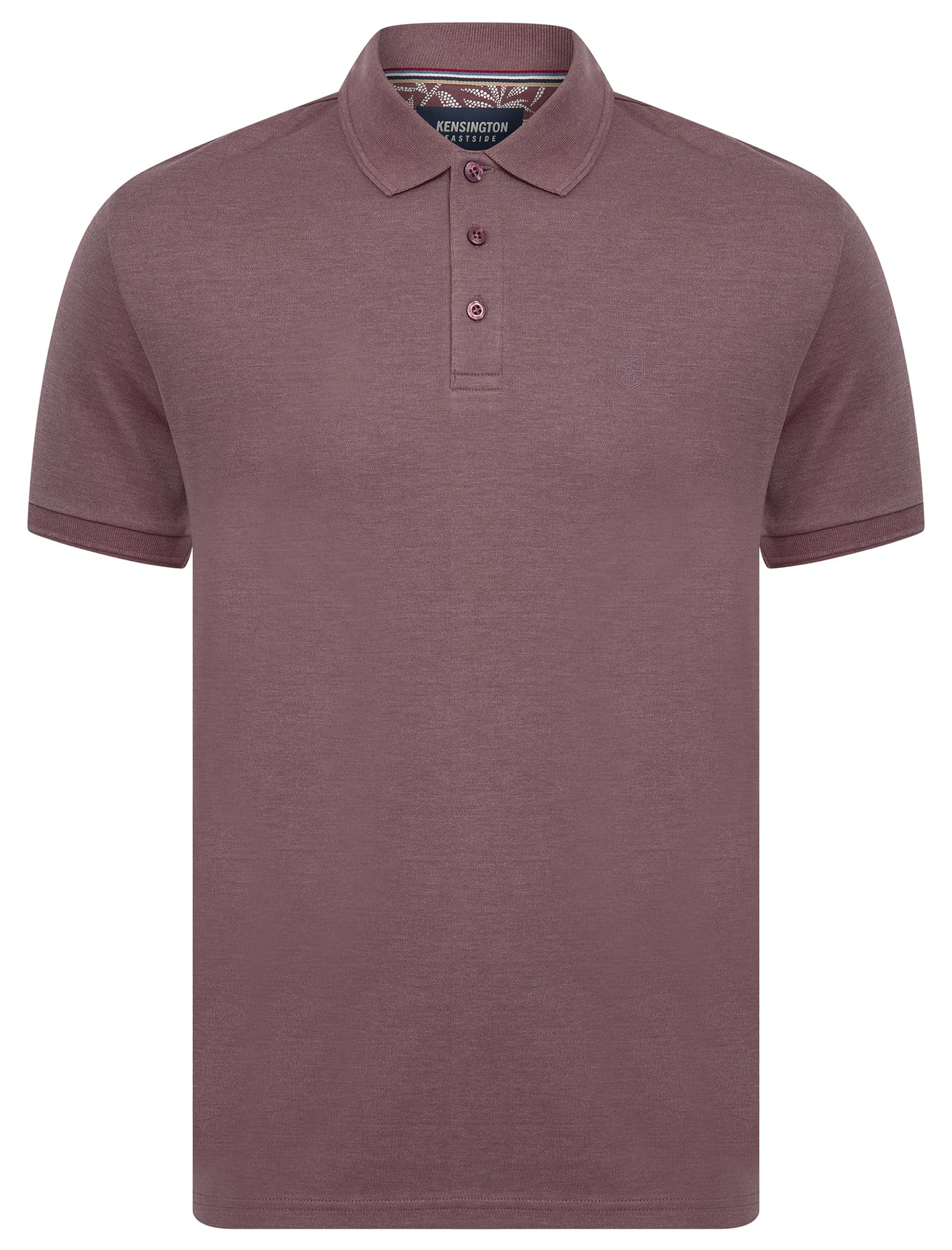 Kensington Eastside Men's Flint Marl Dock Cotton Rich Jersey Polo Shirt