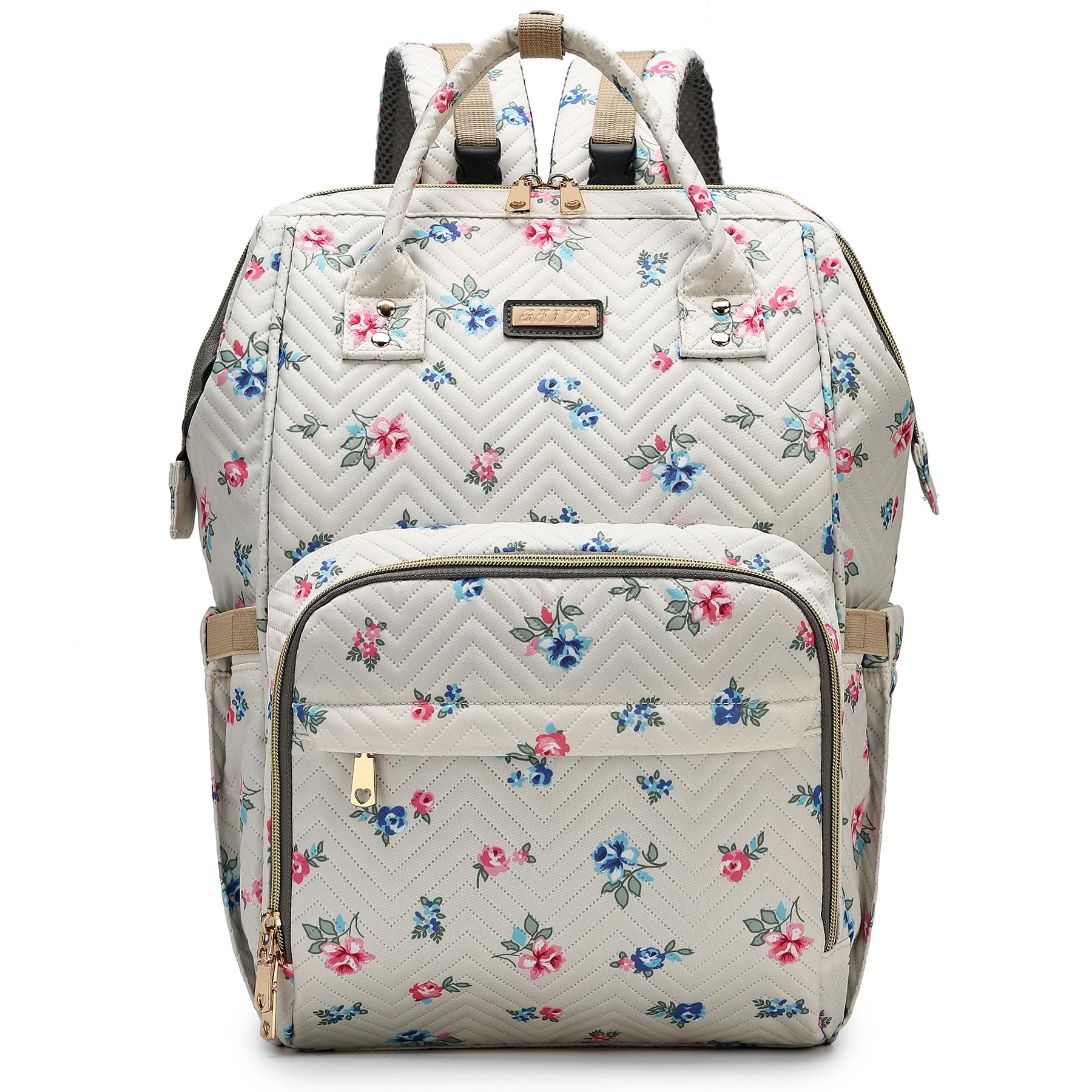 Diaper Bag Backpack, Diaper Bags for Baby Girls Boys, Baby Bags for Moms Dads, Nappy Changing Bag with Insulated Pockets,Multi-functional Waterproof