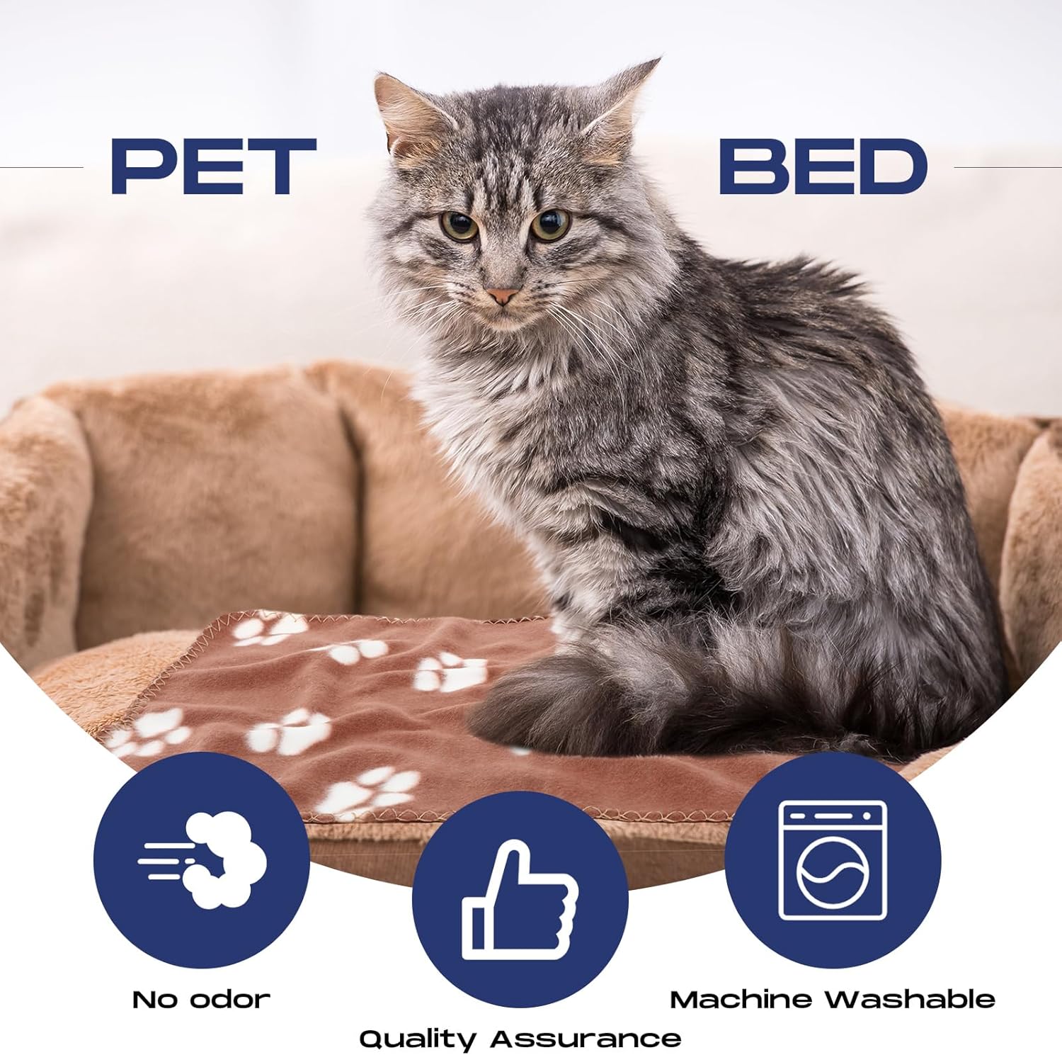 Chumia 28 Pieces Puppy Blanket Bulk Small Fleece Pet Blanket for Puppy Dogs Kitten Cats Pets Soft Warm Paw Print Sleep Mat Bed Covers, 28 Styles(15.75 x 23.63 Inch) - Image 4