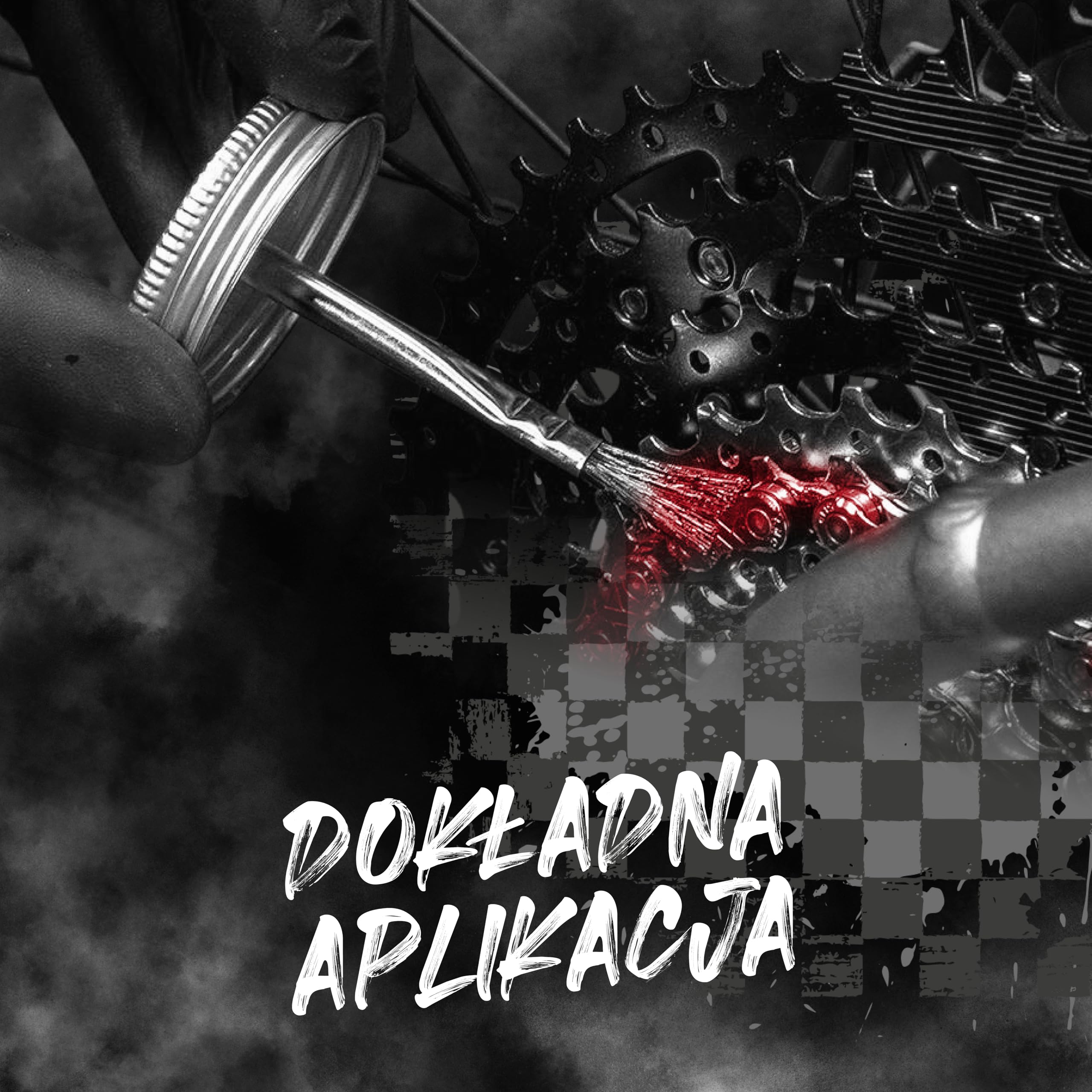 1000 Miglia BKR 3103 Smar do łańcucha Rowerowego All Weather – 120 ml, Na Każdą Porę Roku i w Każdych Warunkach Pogodowych, Pojemnik All-In-One, Pędzel w zestawie