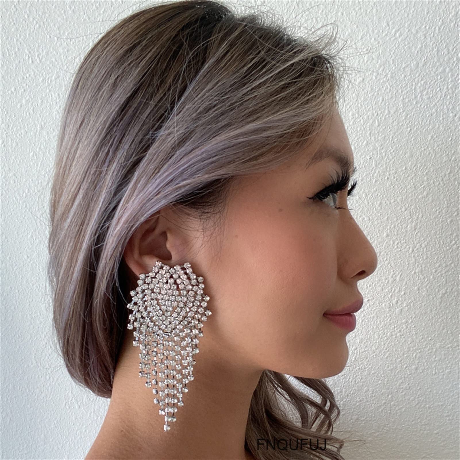 statement earrings evening