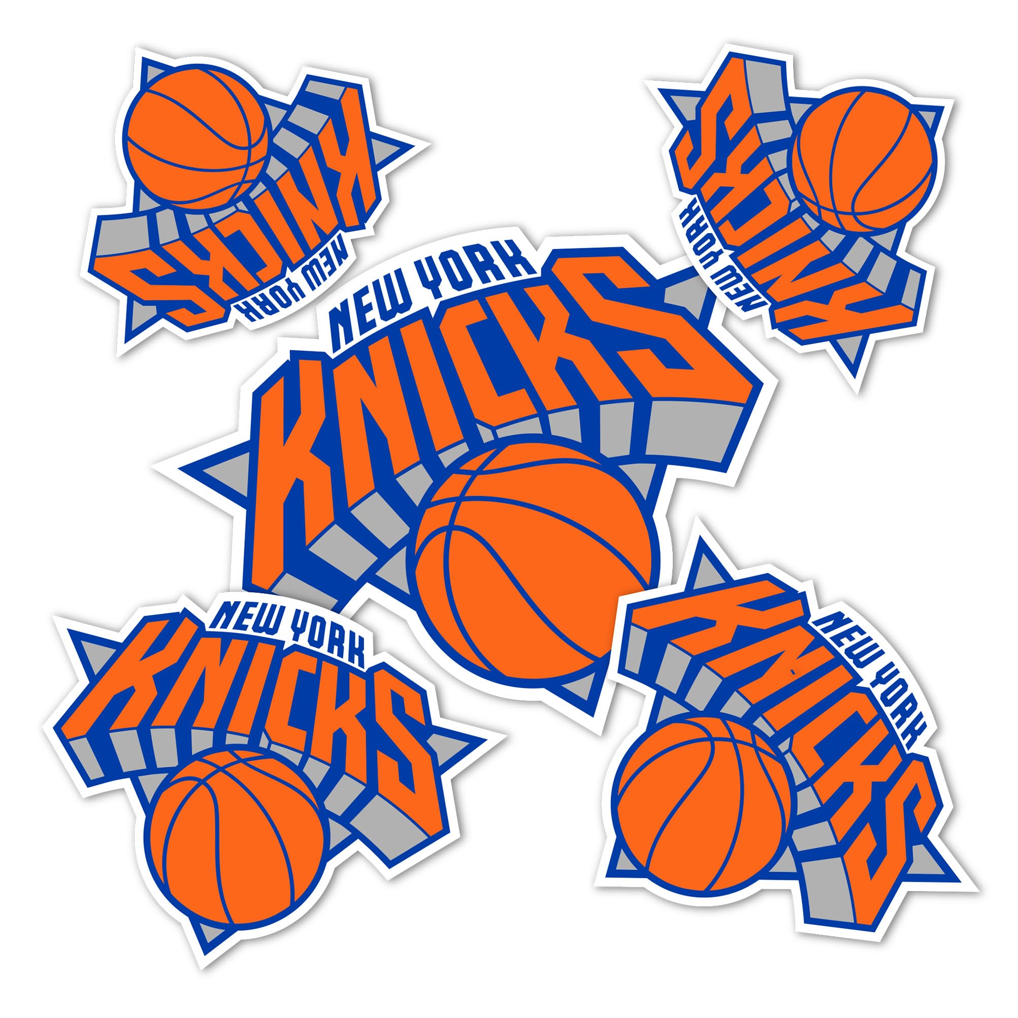 Desert Cactus New York Knicks NY NBA Officially Licensed Sticker - auto accessories | Mubboo