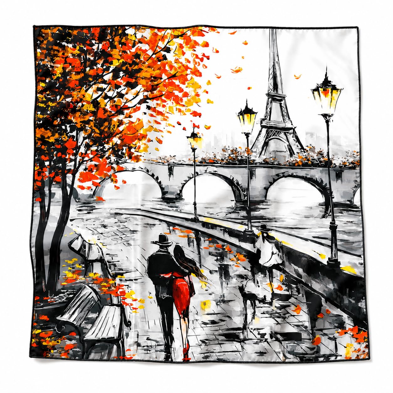 Fancy Silk Digital Bandana (Multicolored_50X50cm)-image-35