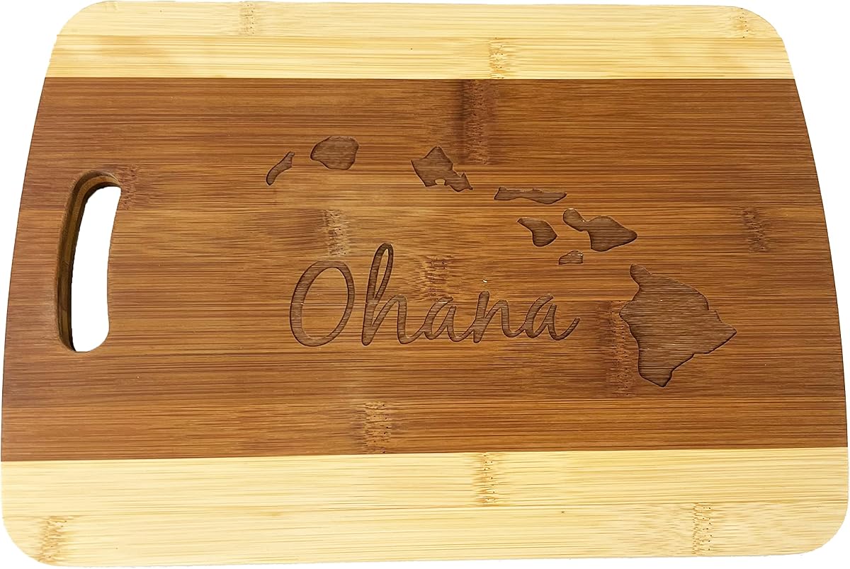 Totally Bamboo Hawaii 5-Piece Bamboo Cutting Board Set
