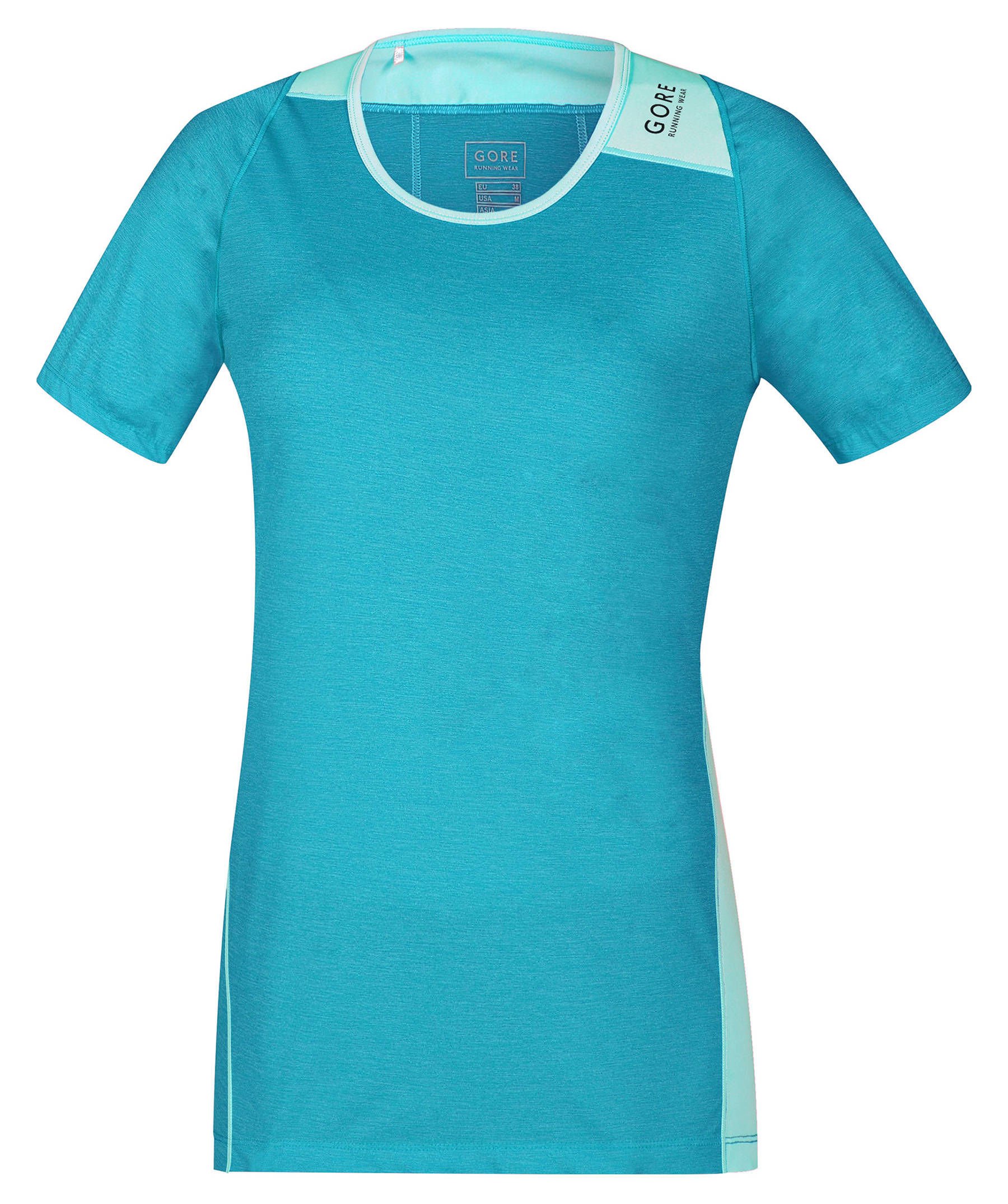 GORE RUNNING WEAR Damen Stadt-Laufshirt, Kurzarm, GORE Selected Fabrics, SUNLIGHT LADY Shirt, SSLSUN