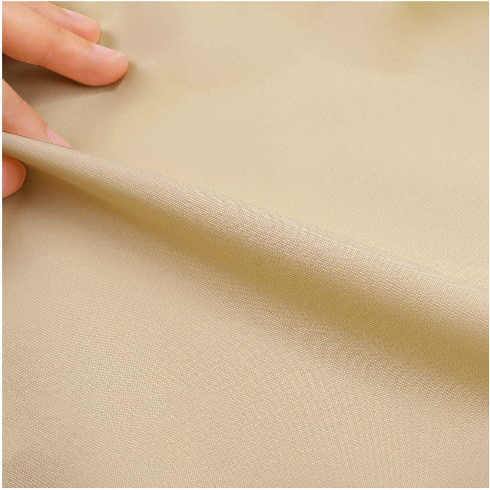 Na balkon, 0,75 x 8,5 m, odporny na promieniowanie UV, poliester, odporny na warunki atmosferyczne, zewnętrzne ekrany ochronne na werandę, taras, podwórko, patio, kremowy kolor