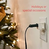 Vista 4 de Interruptor eléctrico con conexión a tierra 25511, color blanco, de General Electric, 25511