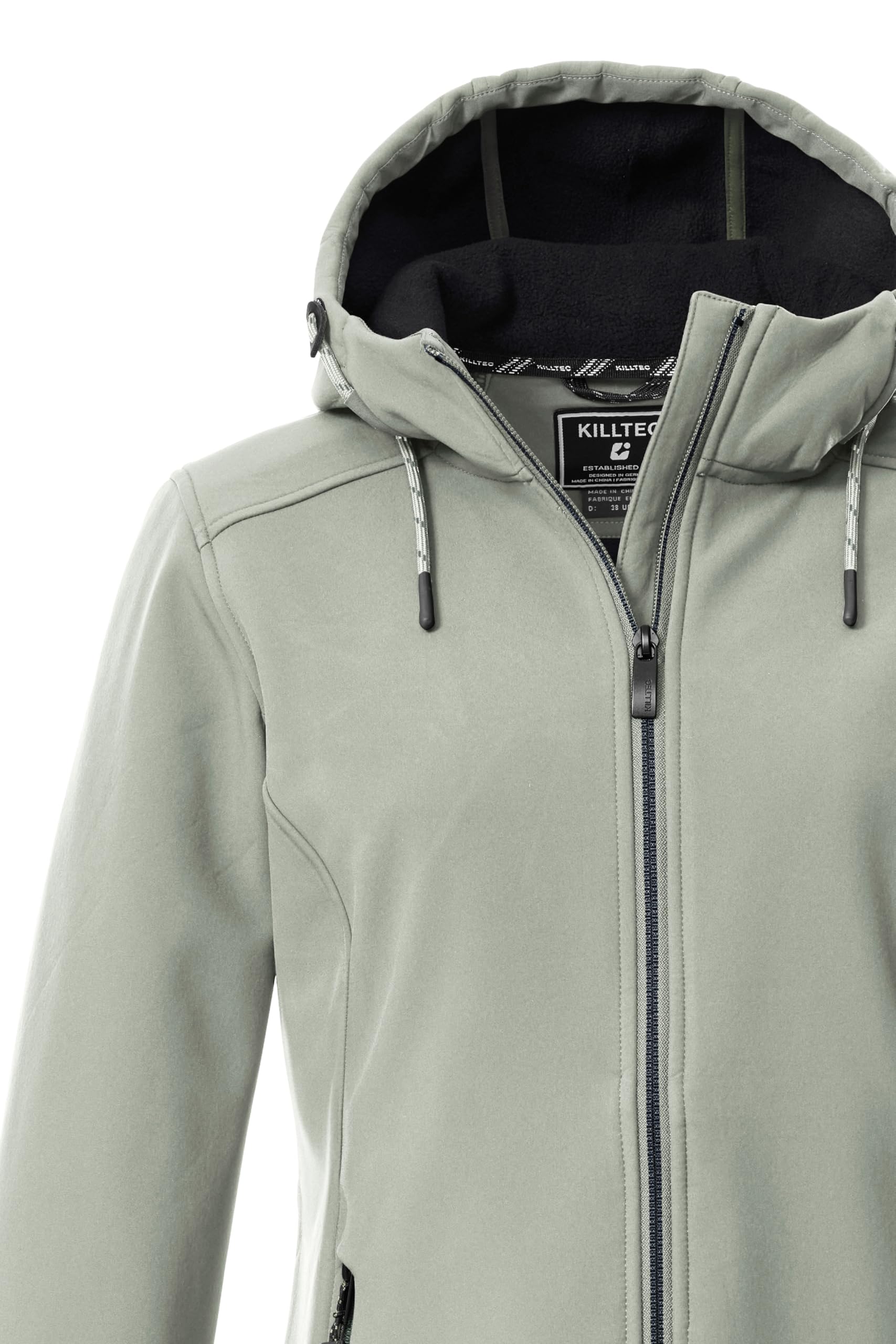 killtec Women's Softshell Outdoor Jacket with Zip-Off Hood