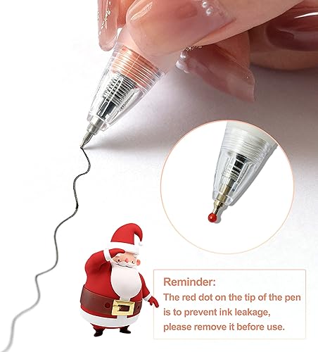 Miniatura 4 de Linbsunne Bolígrafos negros de punta media de 0.039 pulgadas con agarre súper suave, bolígrafos retráctiles de oficina (12 unidades)