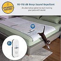 Vista 3 de SVD.PET Paquete de 2 tapetes de entrenamiento para mascotas con probador, almohadilla de choque para perros y gatos, tapete repelente electrónico