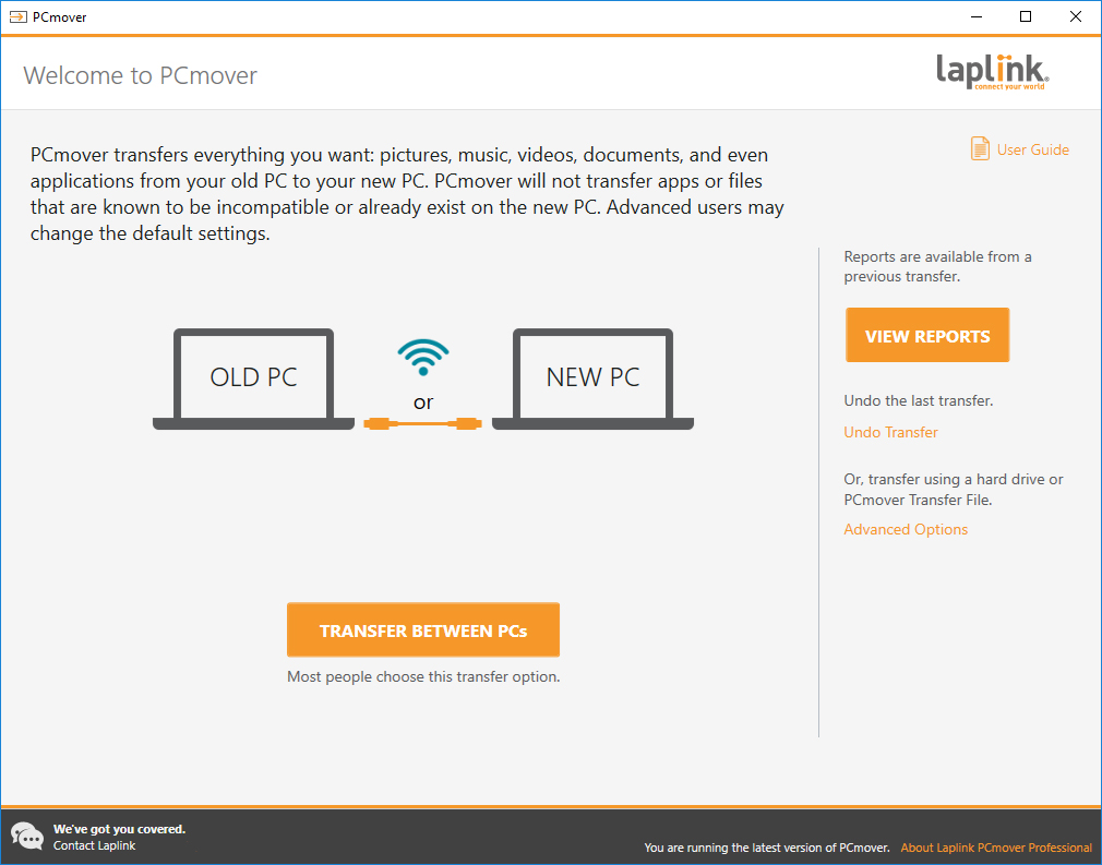 PCmover Professional 11 (1 Utilisation) - La méthode la plus facile pour transférer vos fichiers vers un nouveau PC! [Téléchargement]