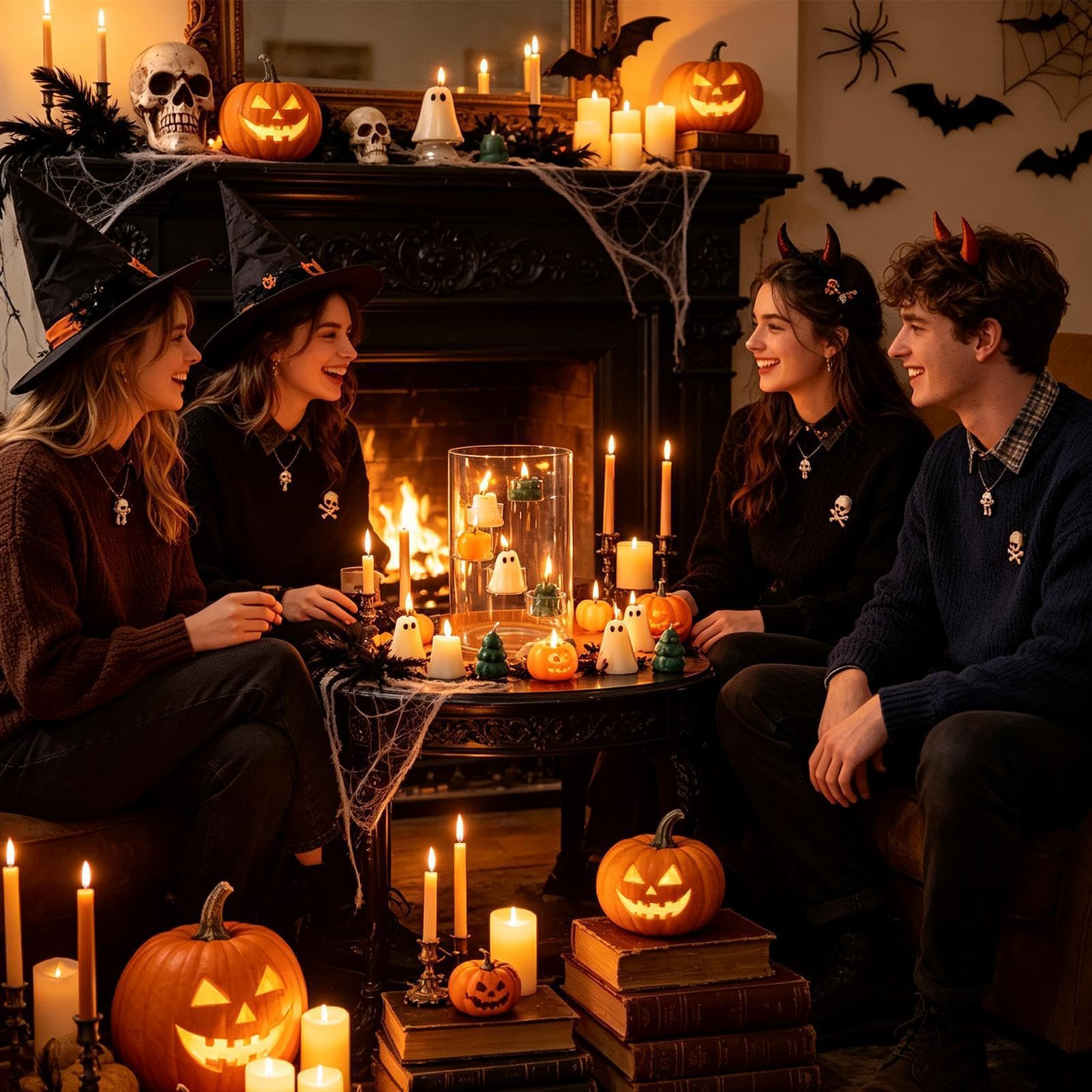 Halloween Tealight Holder – dekoracyjny na świece, Artistic Table O