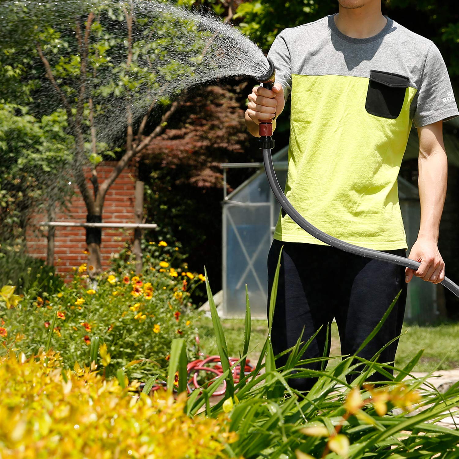 Worth Gartenschlauch, 1,6 cm x 15,2 m, Grau, 50 Stück