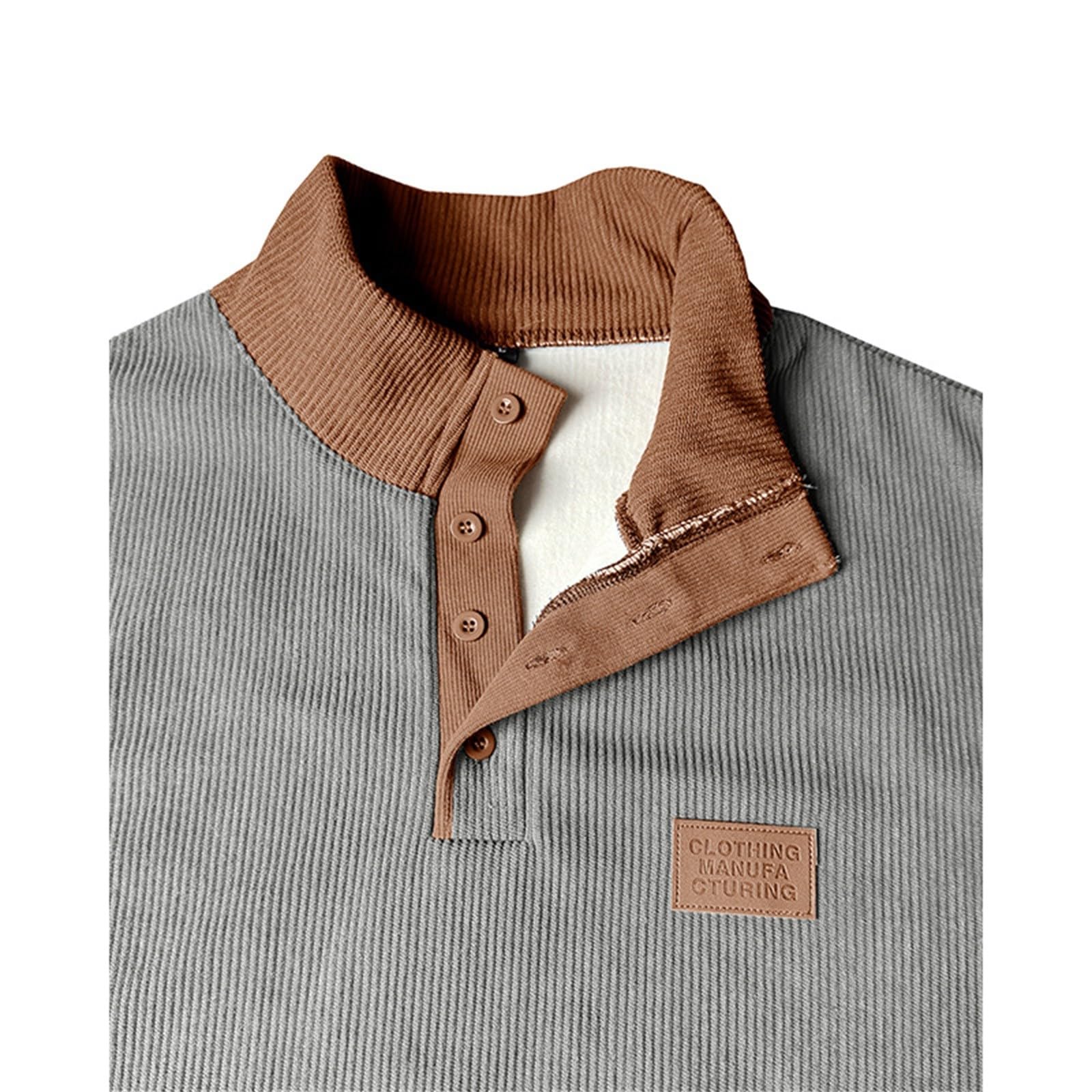 Sudaderas Hombres con Capucha Sudadera Informal De Cuello Alto, Manga Larga E Invierno para Hombre, Forro Y Sin Partido A Camisa Mangas Proteccion Solar El Sol Chandal Hombre Completo