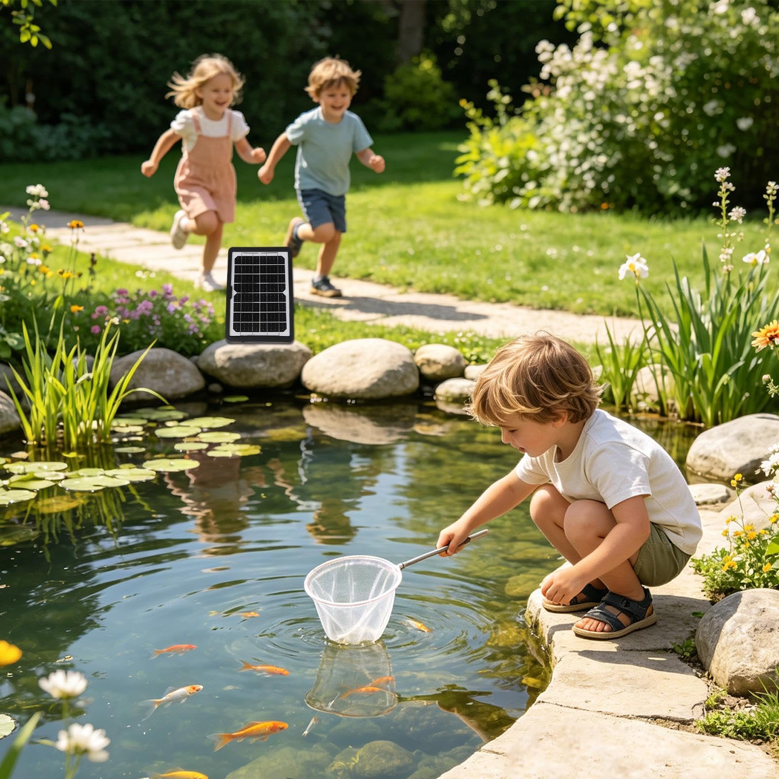 Fontana Solare Per Bagno 6W 9V Silenziosa Decorazione Da Giardino Acquatico | Pompa Solare Per Laghetto Per Laghi, Vasche Da , Vasche Da Pesci, Acquario, Giardino All'Aperto