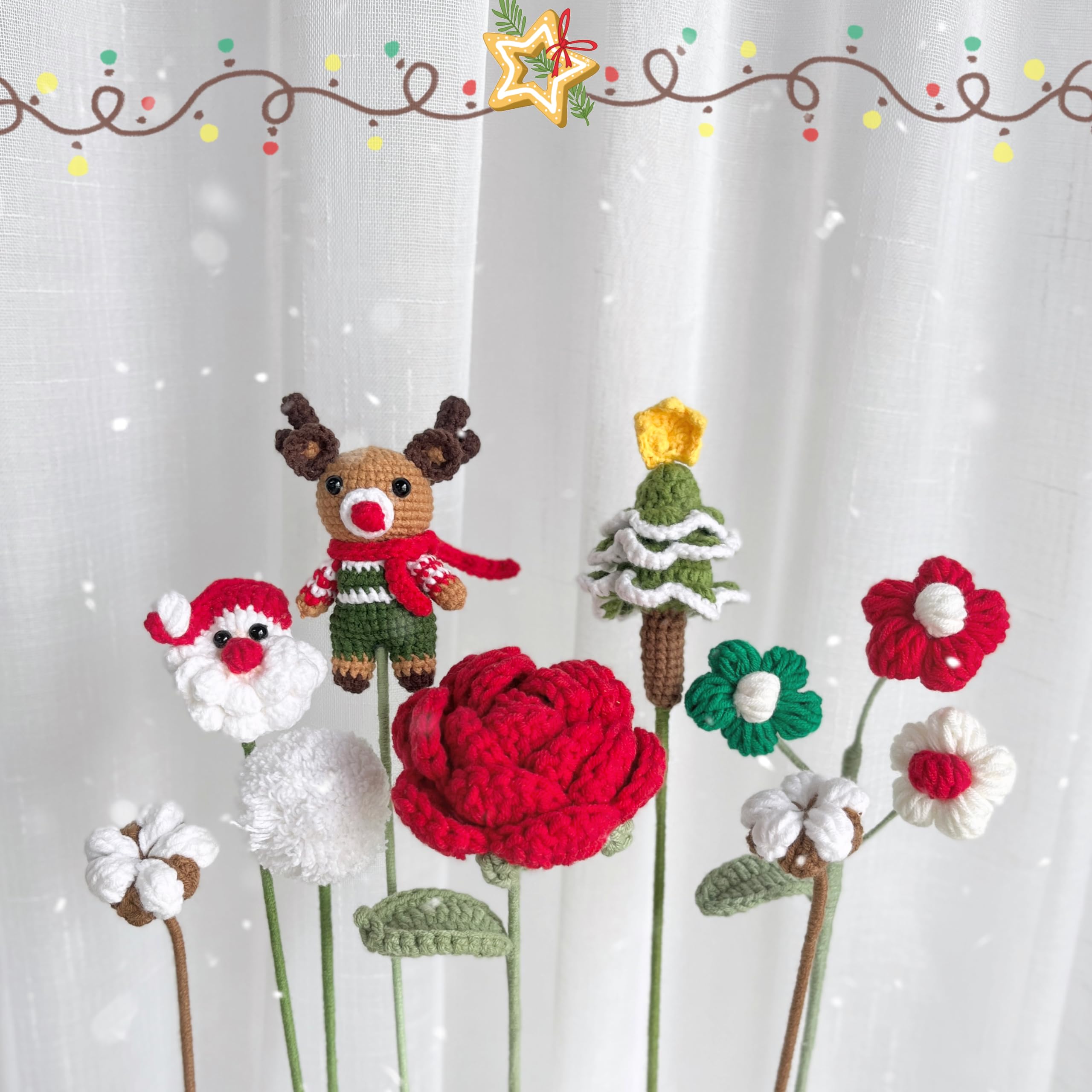 Amazon｜JOMODECOR ハンドメイド 枯れない花 クリスマス プレゼント