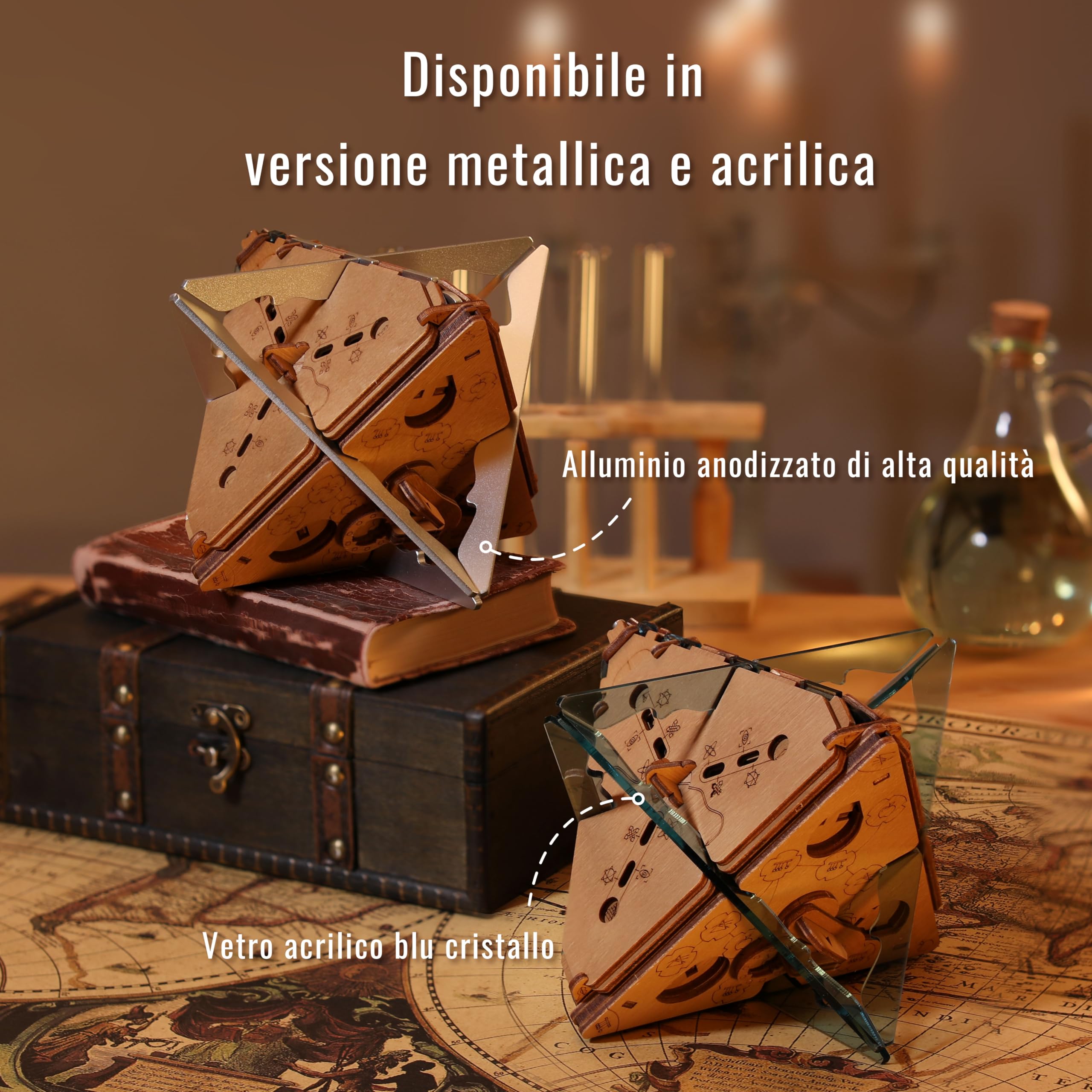 Puzzle Potato - Anti-Gravitation - Escape Room Gioco - Puzzle Box - Giochi per adulti - Confezione regalo puzzle (Metallo)