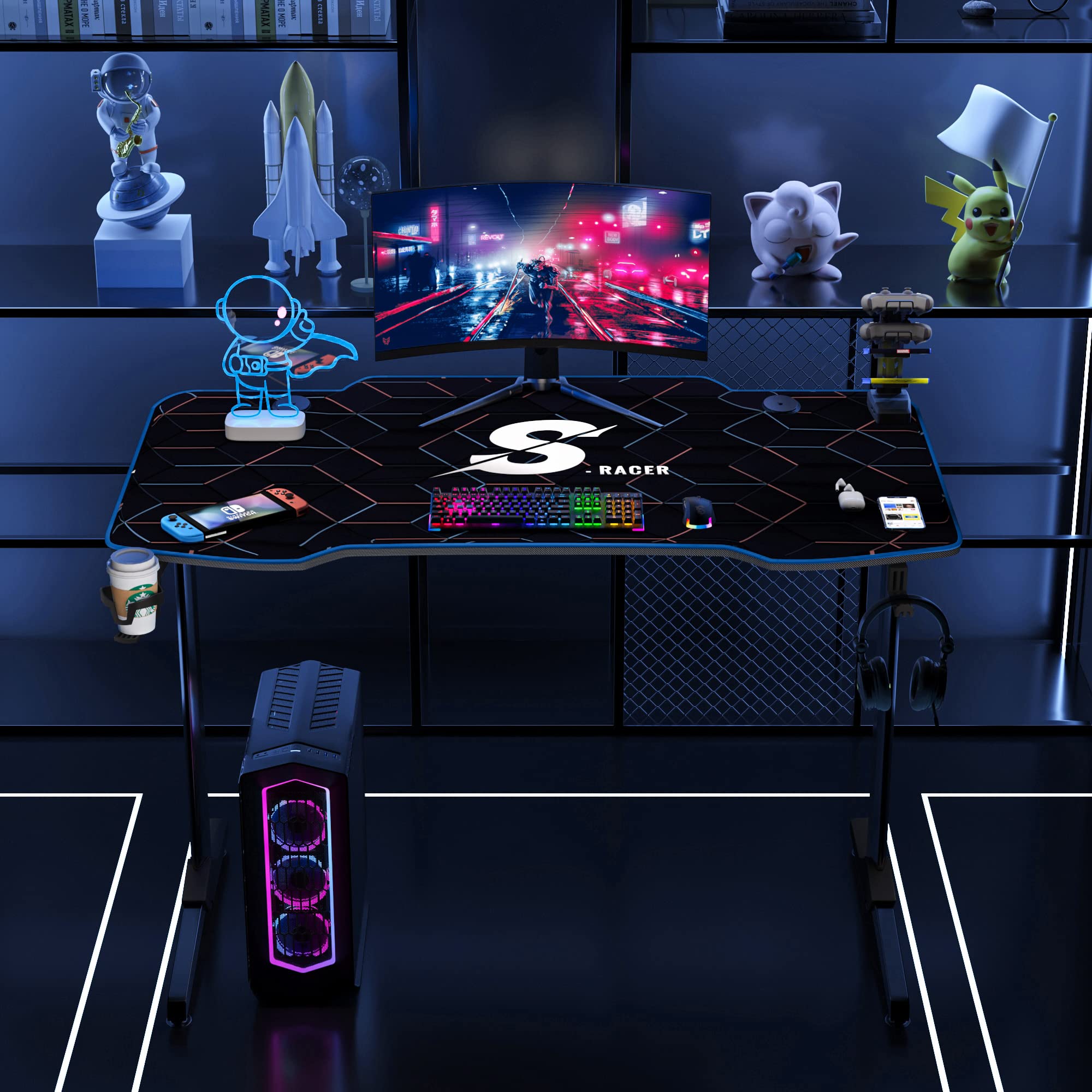 Amazon.co.jp: VICTONE: T字型デスク