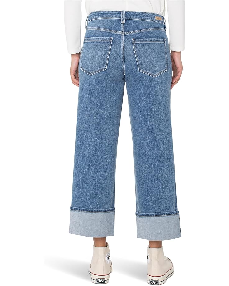 Liverpool Los Angeles Morgan Mid-Rise Cuffed Wide Leg Jean 27'' Inseam - #2 of 3