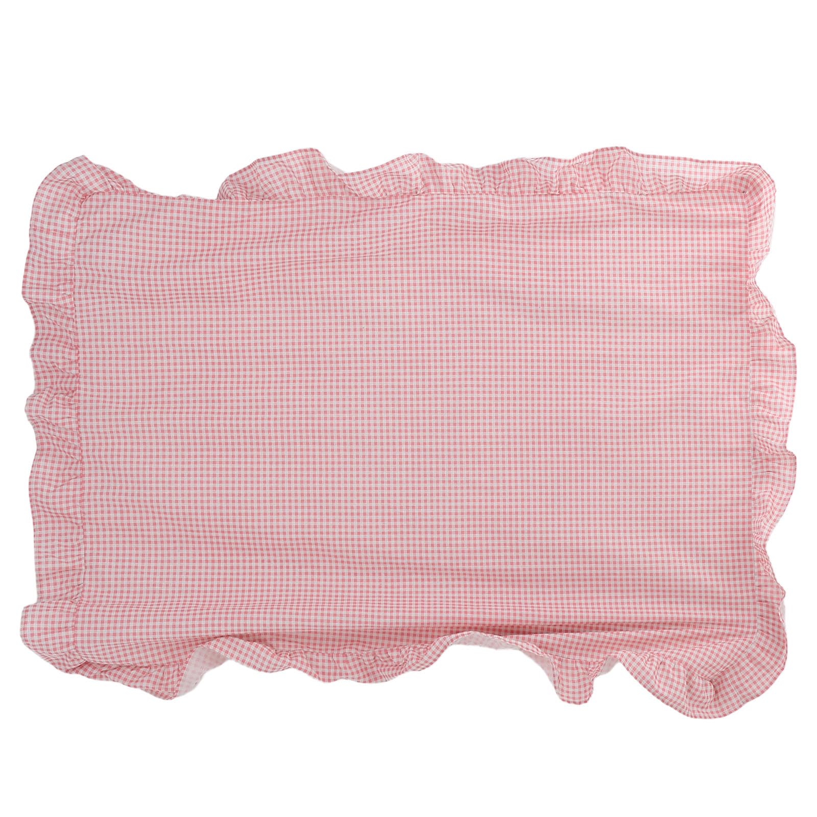 Nappe rectangulaire au style rétro élégant avec de magnifiques bords volantés