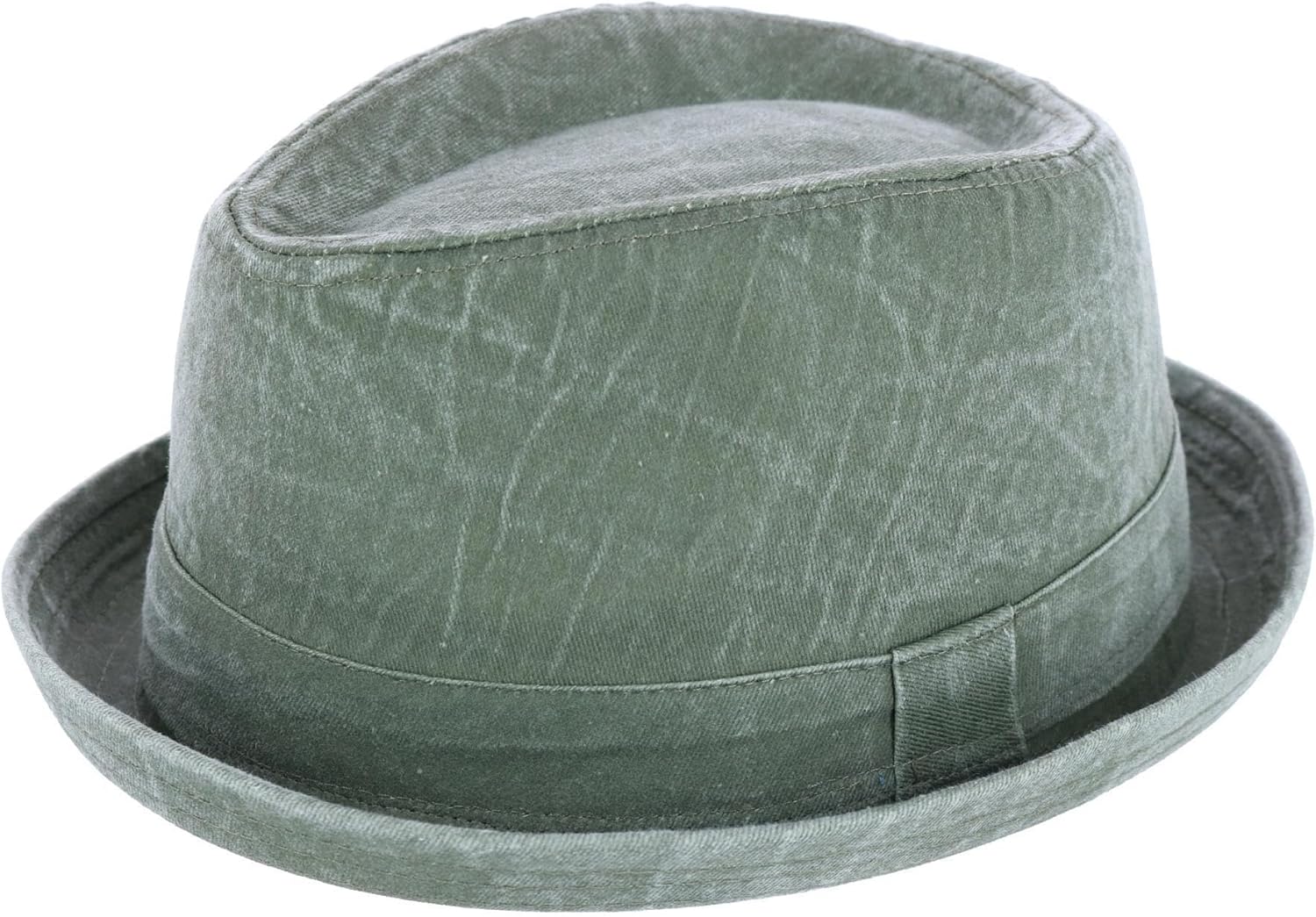Men's Washed Cotton all Season Jeans Fedora Sun Hat