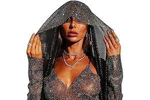 Sparkly Rhinestone Mesh Headband: Crown Your Nights with Dazzling Radiance