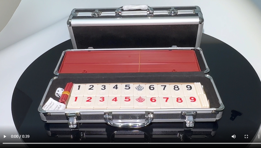 Amazon.com: Doublefan Rummy Cube 4 Player Edition, 106 Rummy Cube