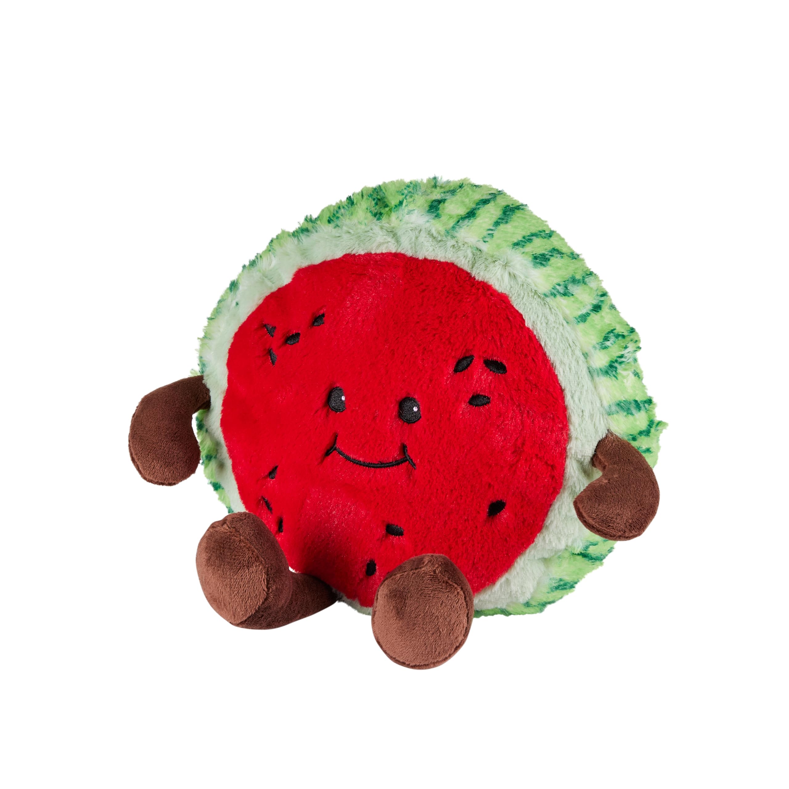 WarmiesWatermelon, Microwavable with French Lavender Scent, Fully Heatable Heat Pad for Soft Comfort, Plush Cuddly Toy for Anxiety and Relaxation Junior Size