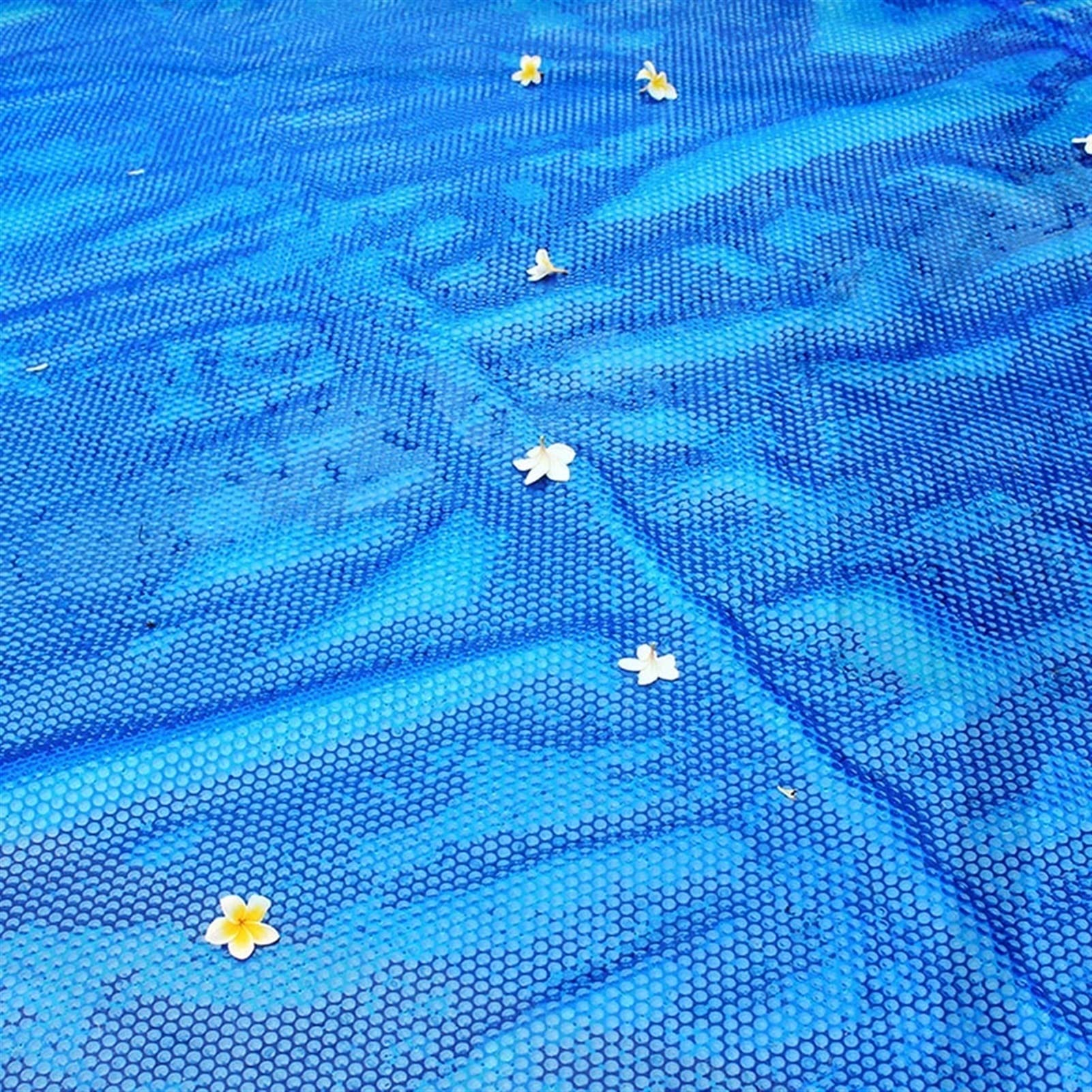 Cobertor Cubierta Fundas para Piscinas, Cubierta de piscina solar para piscinas de estructura, Rectangular Cubierta solar para spa y jacuzzis Mantas flotantes térmicas, Cubiertas de calefacción solar