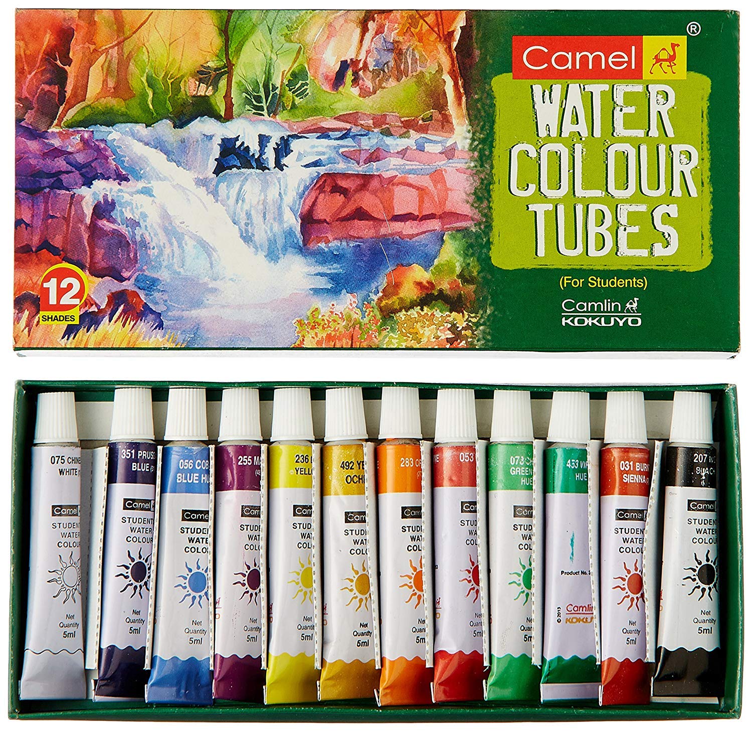 Camlin Water Colour Tubes for Student - 12 Shades, Multicolor (B084WW4R8Y) Amazon Price History, Amazon Price Tracker