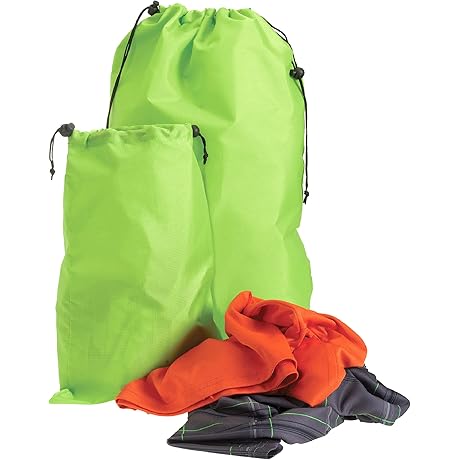 Travel Laundry Bags for Baby Clothes - Odor-Proof Laundry Bag for Wet & Dirty Diapers