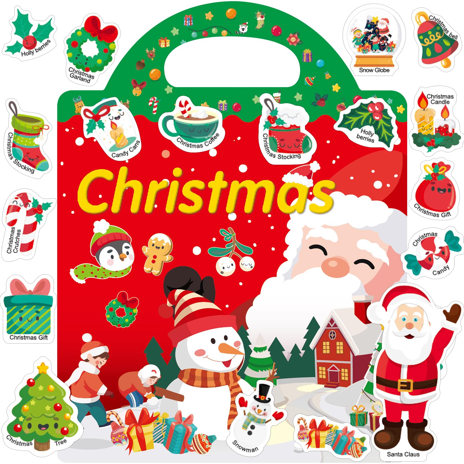 Christmas Window Stickers for Children