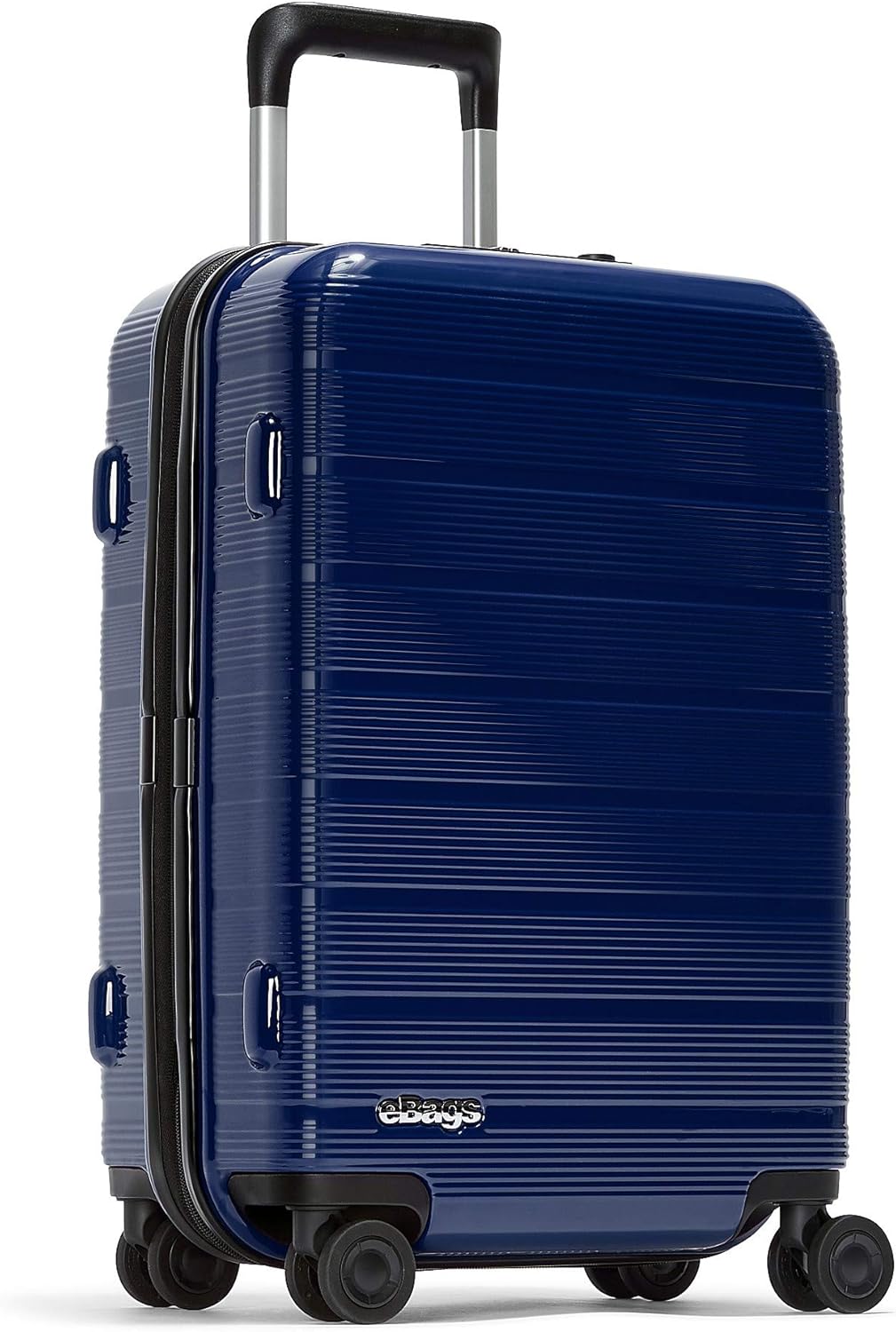 eBags Fortis Pro 22 Inches USB CarryOn Spinner (Blue