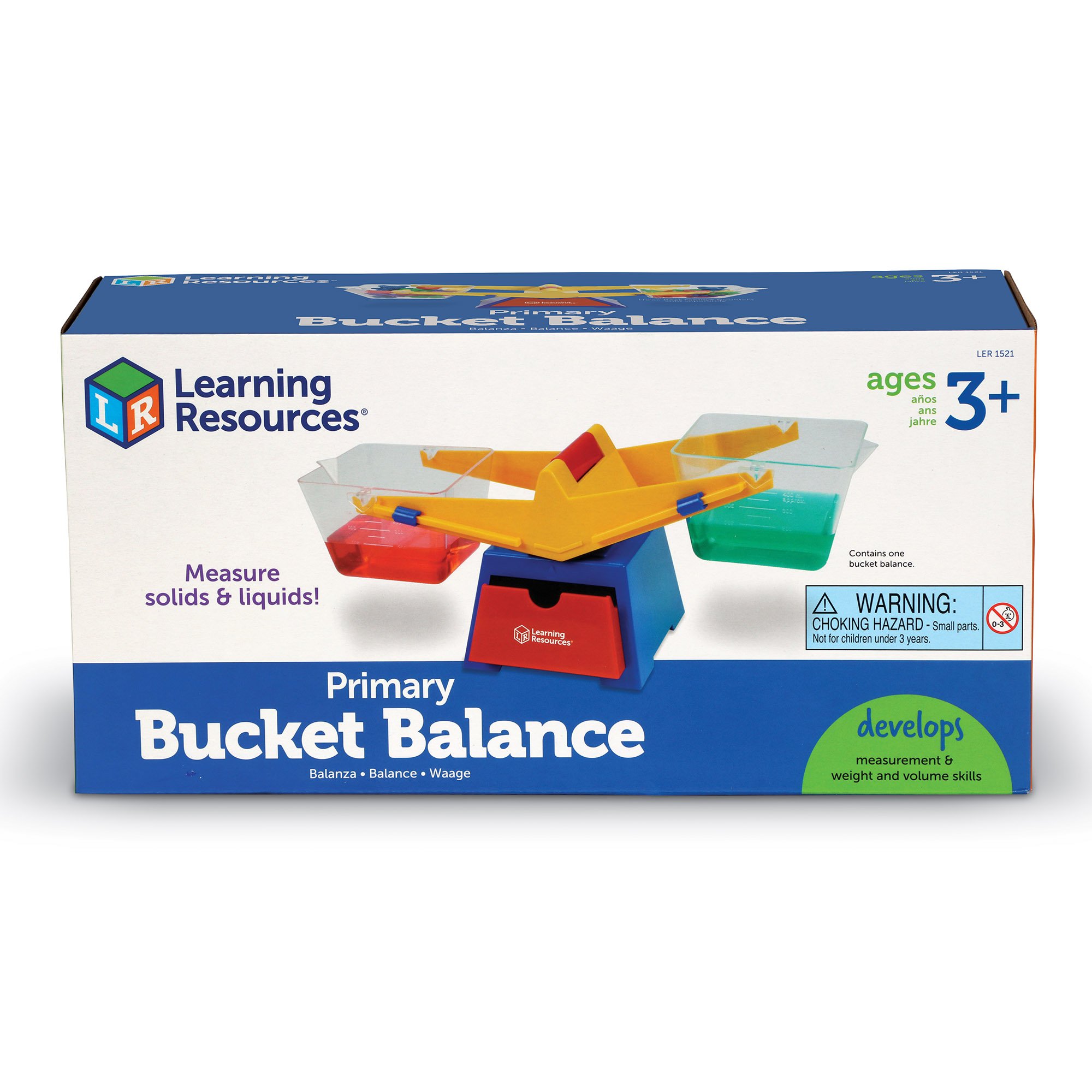 Learning Resources Primary Bucket Balance Teaching Scale 1 Piece