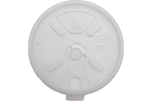 Versatile and Convenient Straw Lid for 16Oz Cups: Dart Translucent Lift N' Lock