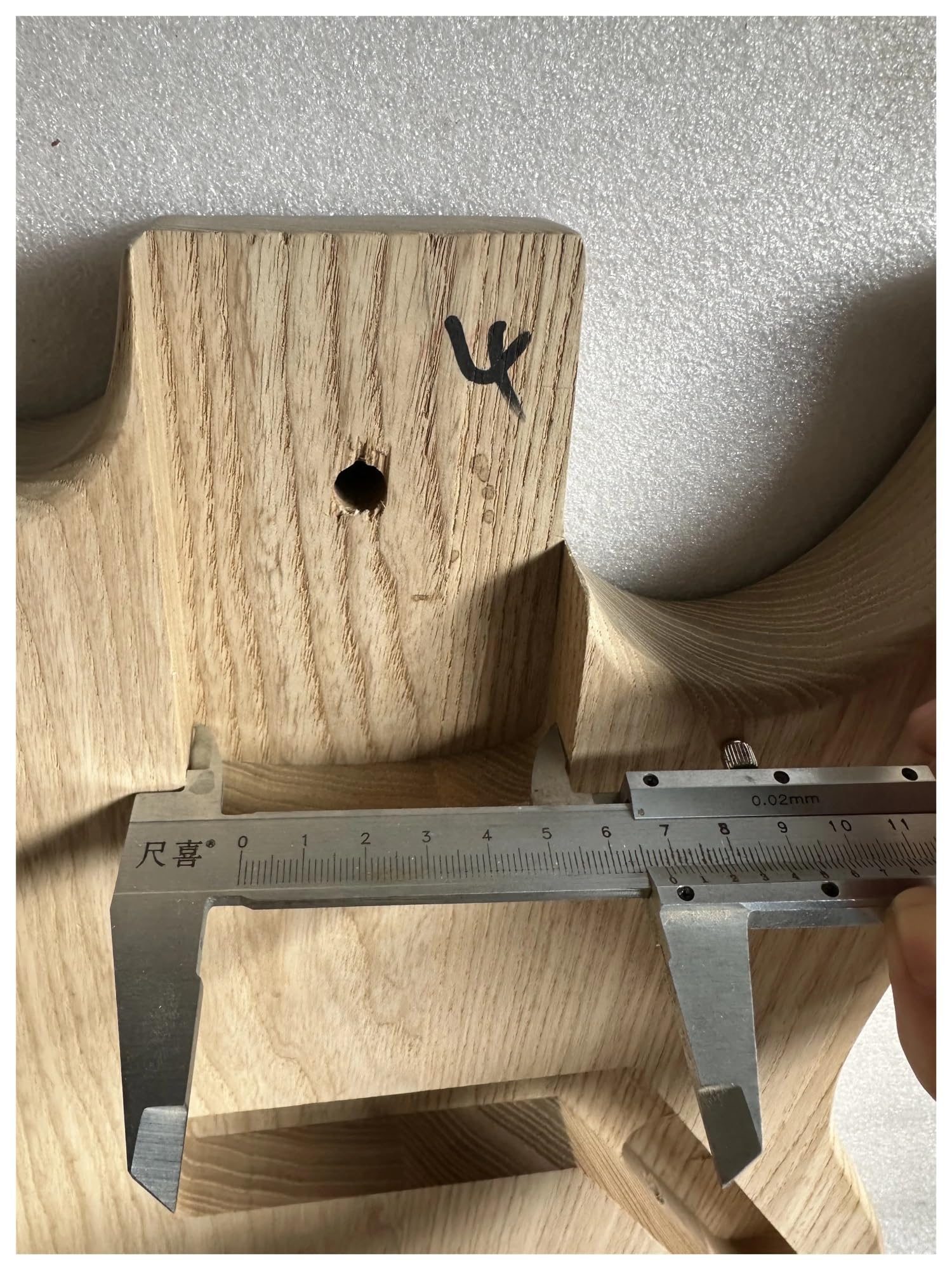 Cuerpo de bajo eléctrico sin terminar, cuerpo de madera de fresno en blanco for JB,