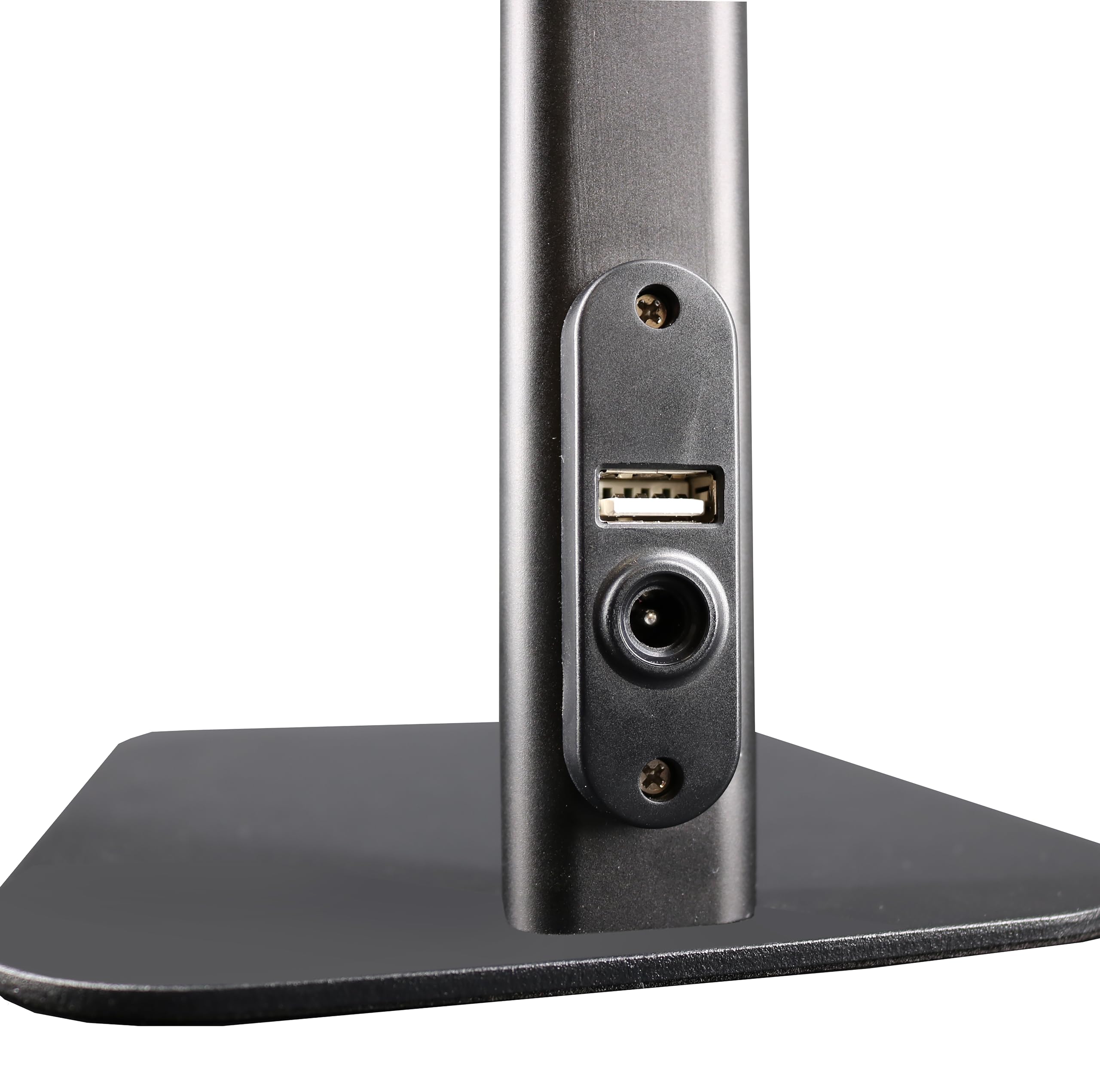 Unilux Strata base LED Schreibtisch-Leuchte dimbar, 66cm breit, Memory-Funktion für Lichtstärke und Farbtemperatur mit 4 TIMER-Funktionen, inkl. Fernbedienung, 2235 lm, schwarz