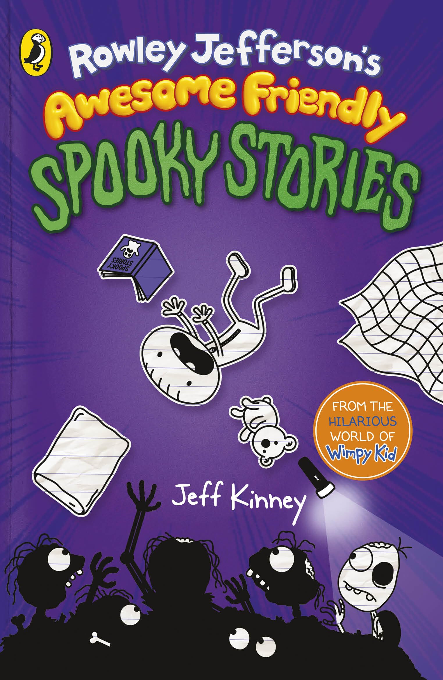 Rowley Jefferson's Awesome Friendly Spooky Stories: FROM THE HILARIOUS WORLD OF WIMPY KID: 3 (The Awesome Friendly Kid Series, 3)