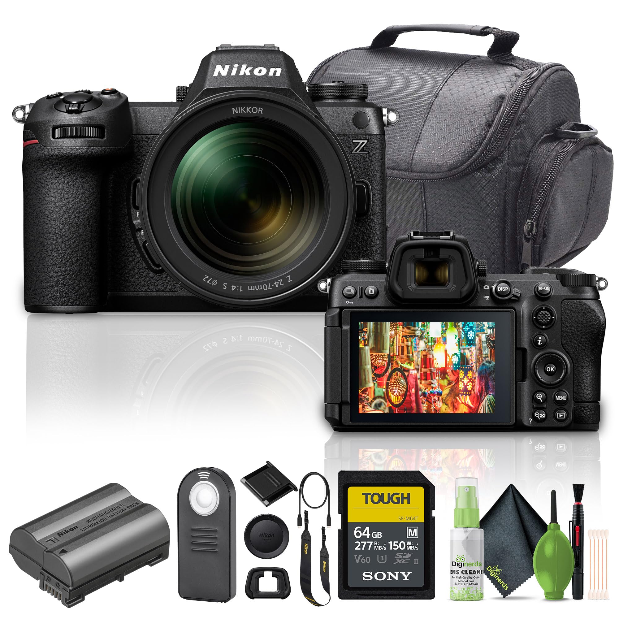 Amazon.com : Nikon Z6 III Mirrorless Camera with 24-70mm f/4 S