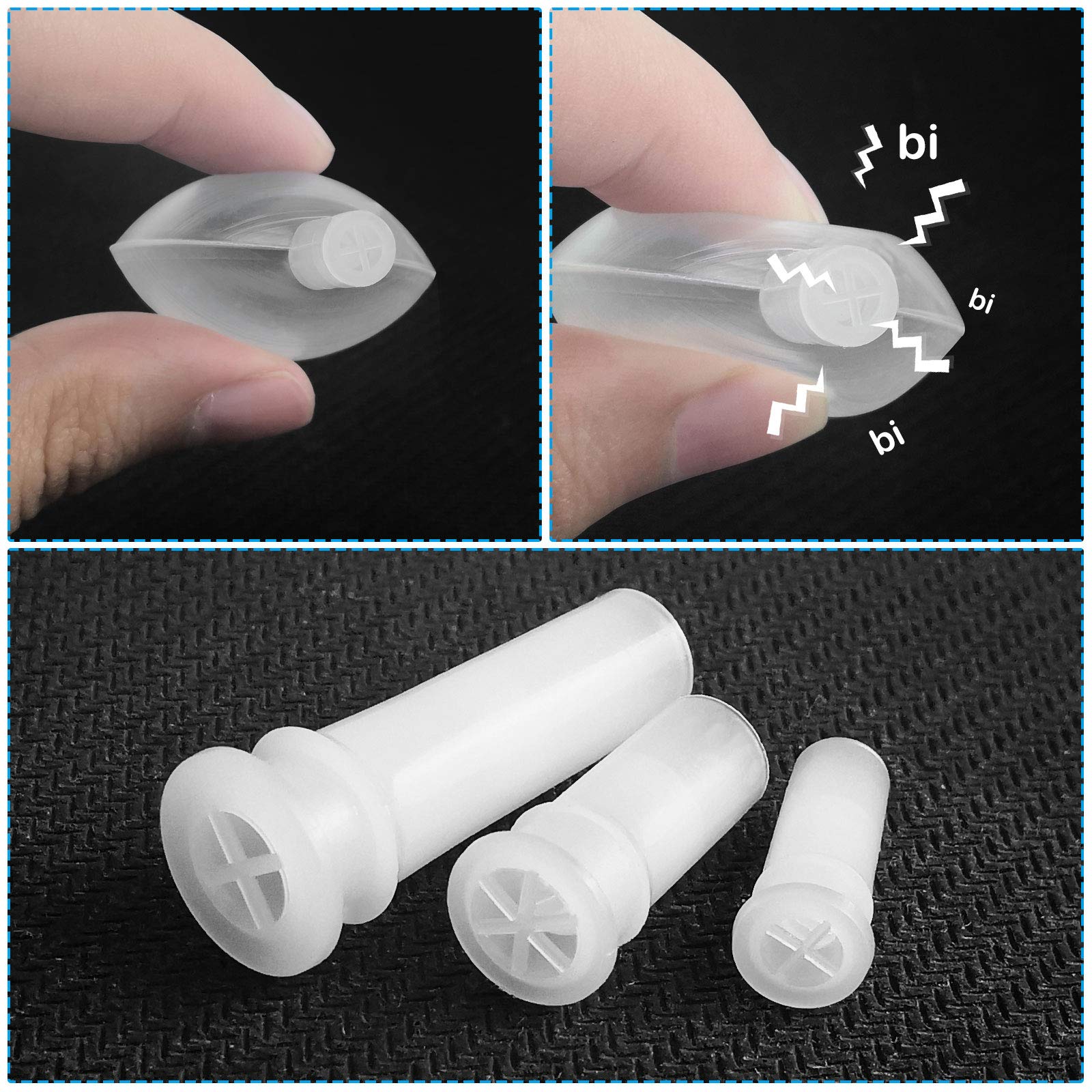 10 Tubi Di Protezione Per Fischietti - Copertura In Plastica Per Fischietti Da Calcio O Cani - Foto 5