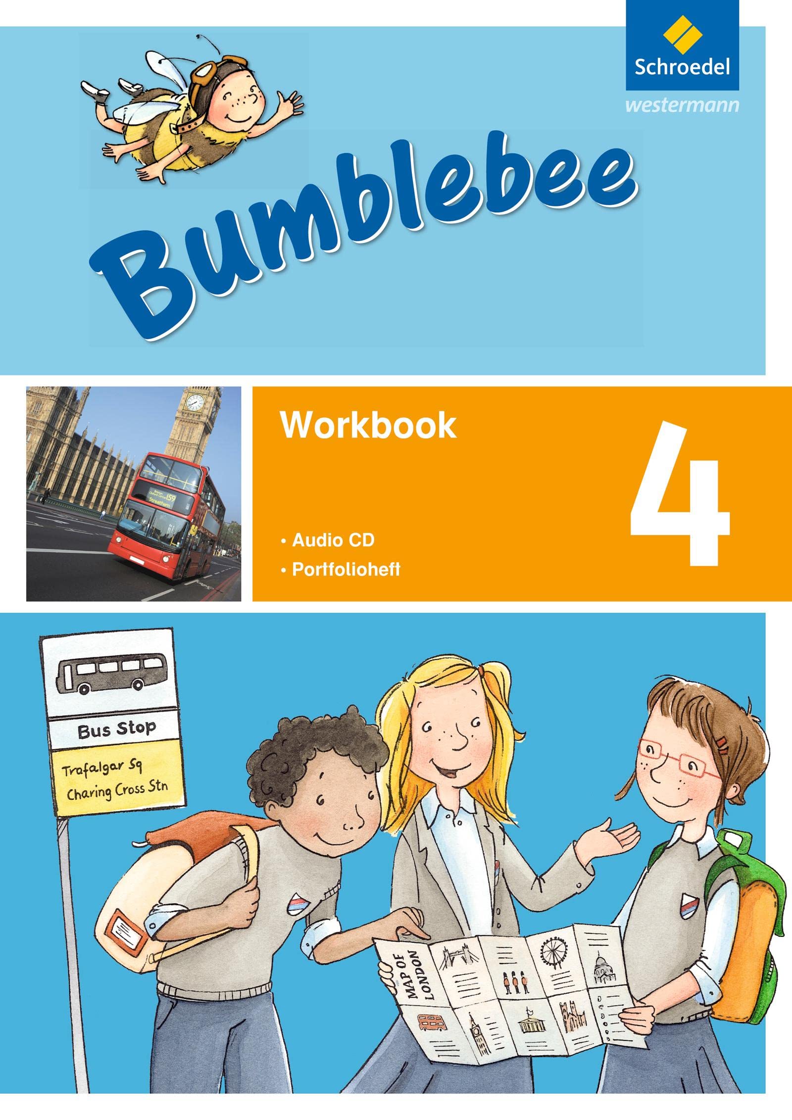 Bumblebee - Ausgabe 2015: Workbook 4 plus Portfolioheft und