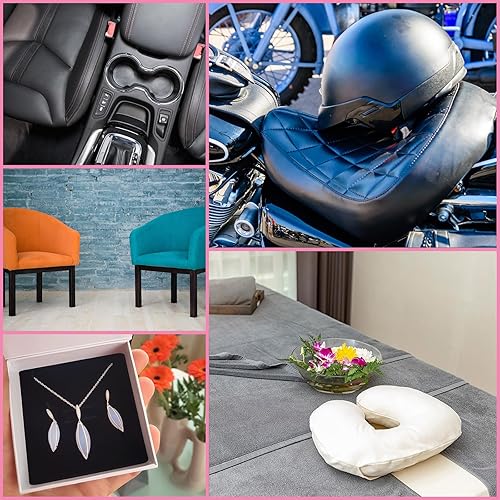 Miniatura 7 de Cojín de espuma de polietileno de 59 pulgadas de ancho, 3 yardas de largo, espuma gruesa, relleno de espuma personalizable (rosa, 12 pulgada de