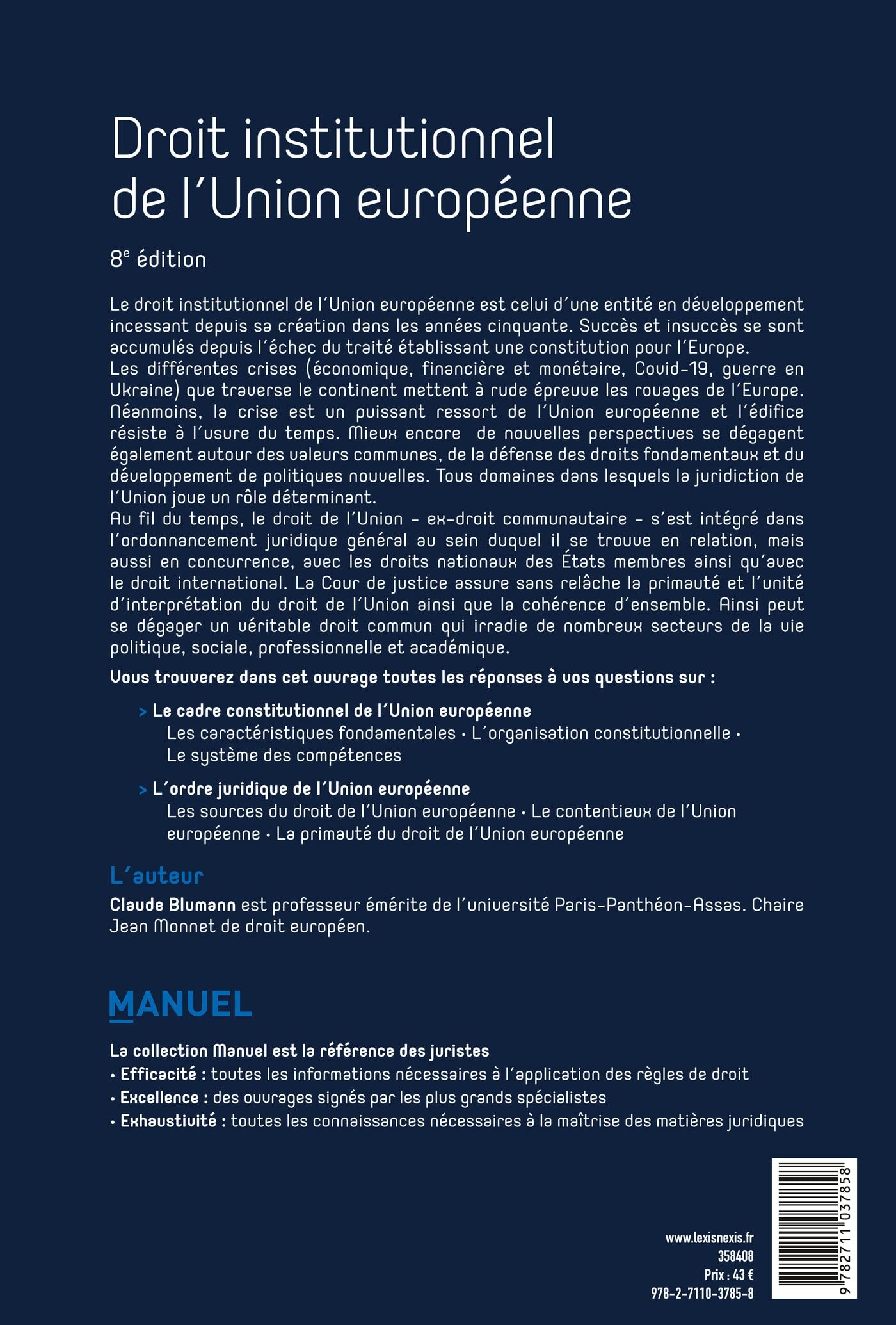 Droit institutionnel de l'Union européenne