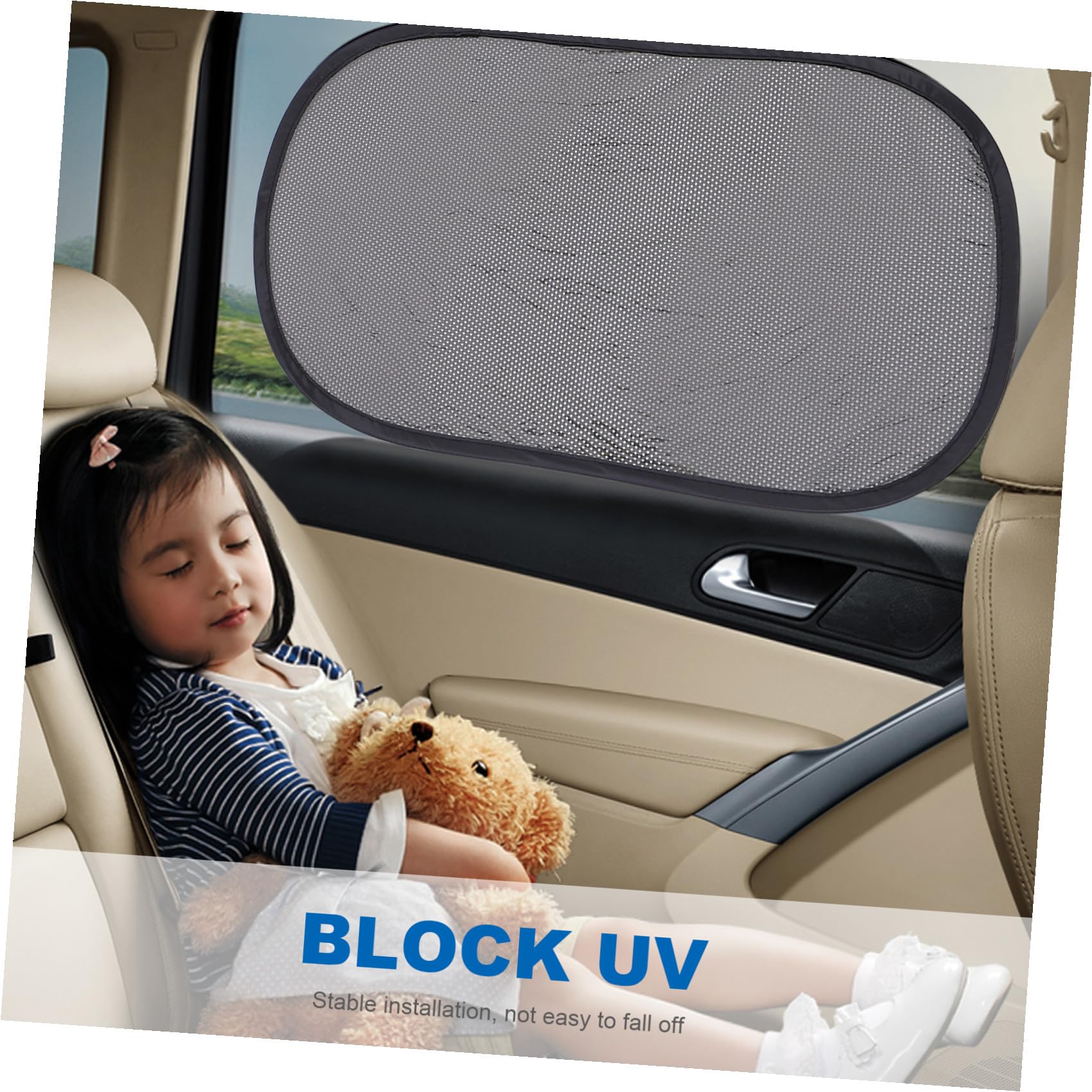 Parapluie Pare-Soleil pour Véhicule 1 Set, Pliable en Acier