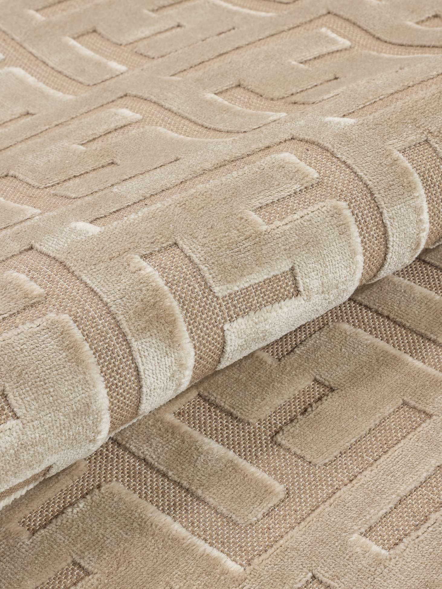 RugVista Dakari Tappeto, 160 x 230 cm, Beige | Rettangolare, Pelo medio, Lavabile solo a secco, Oeko-Tex 100