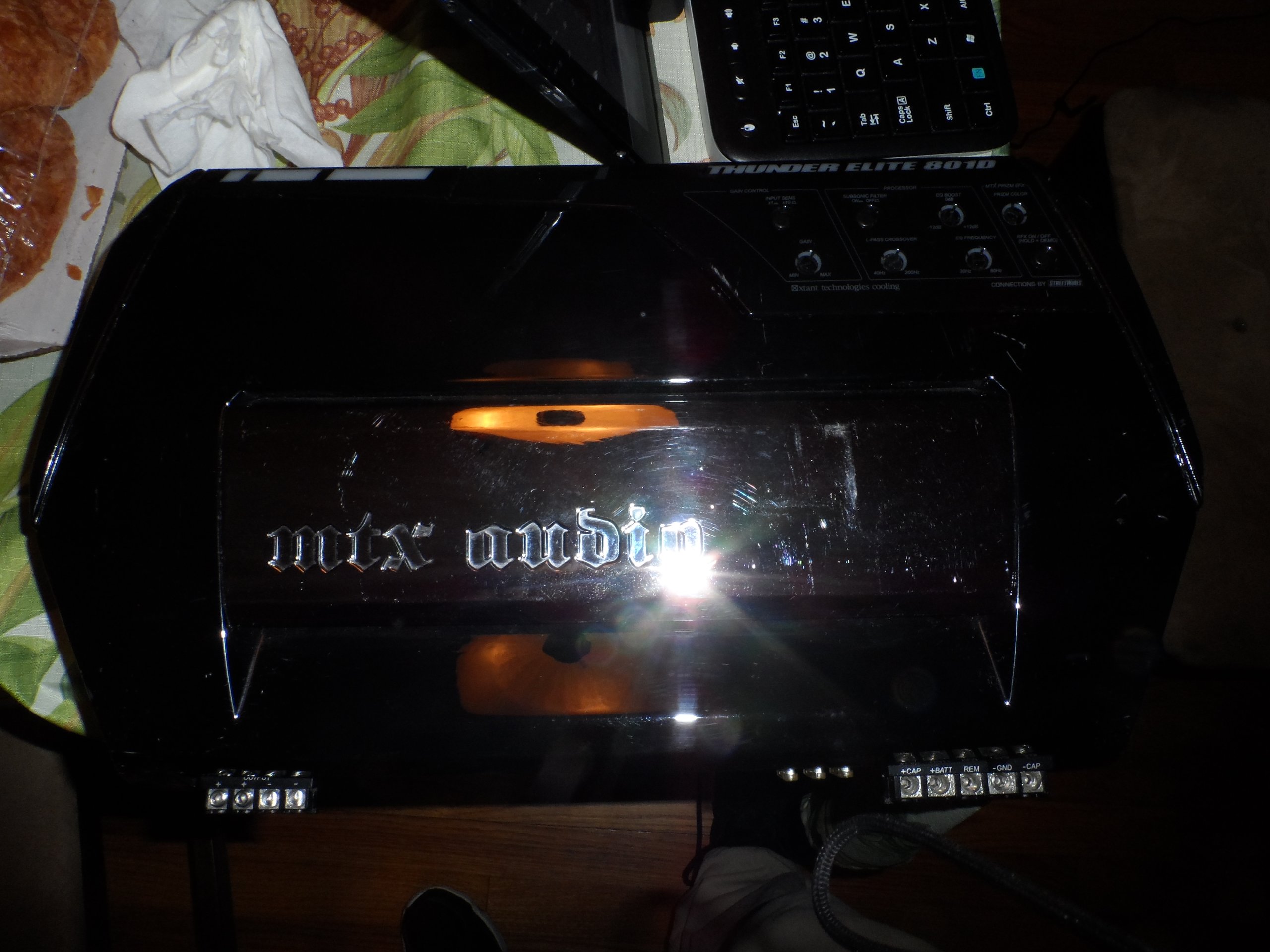MTX Thunder Elite TE801D - Amplificador Mono (1600 W) : Amazon.com 