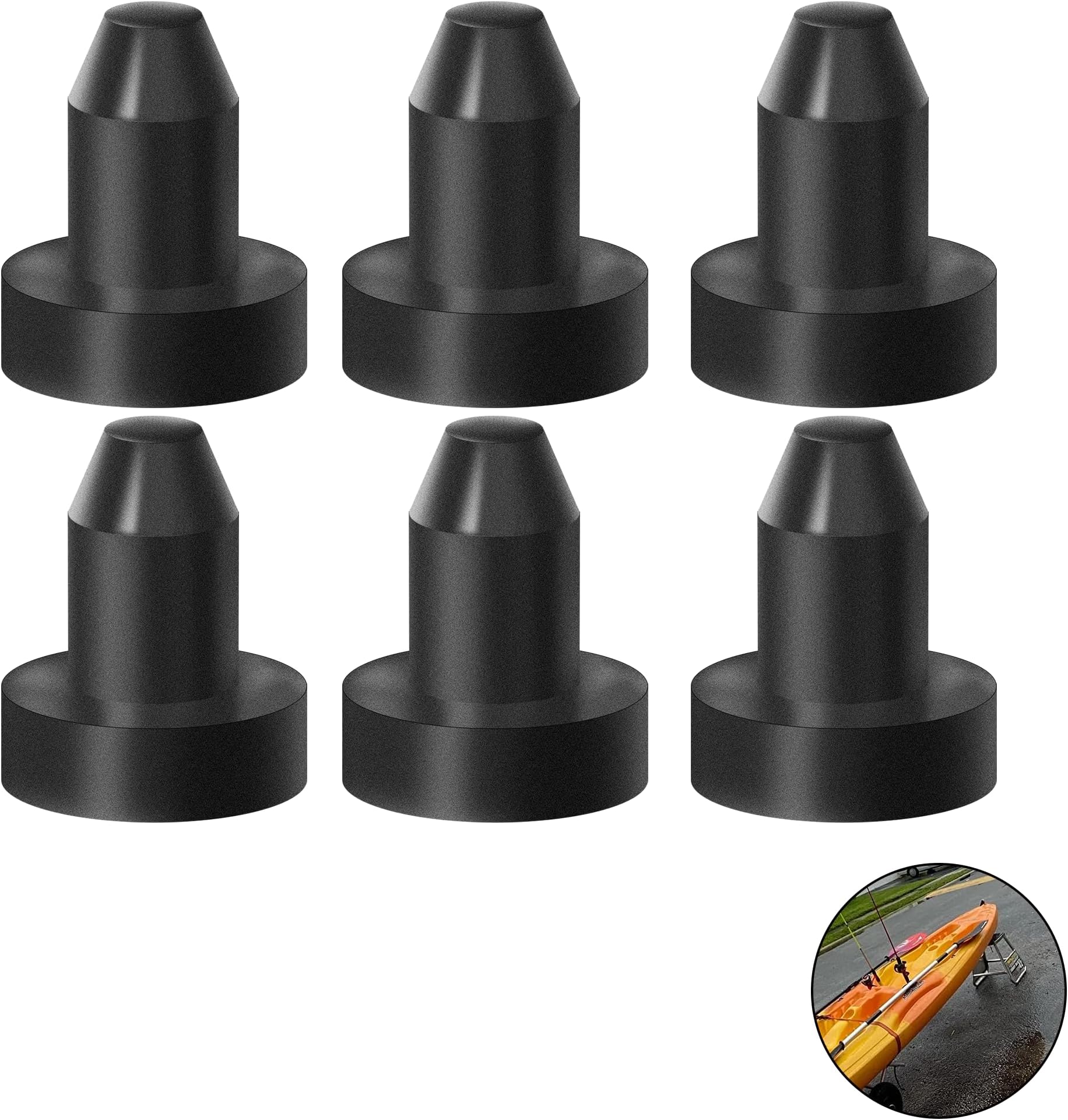 Lifetime Kayak Plugs and Screw for Most Fathom Amped